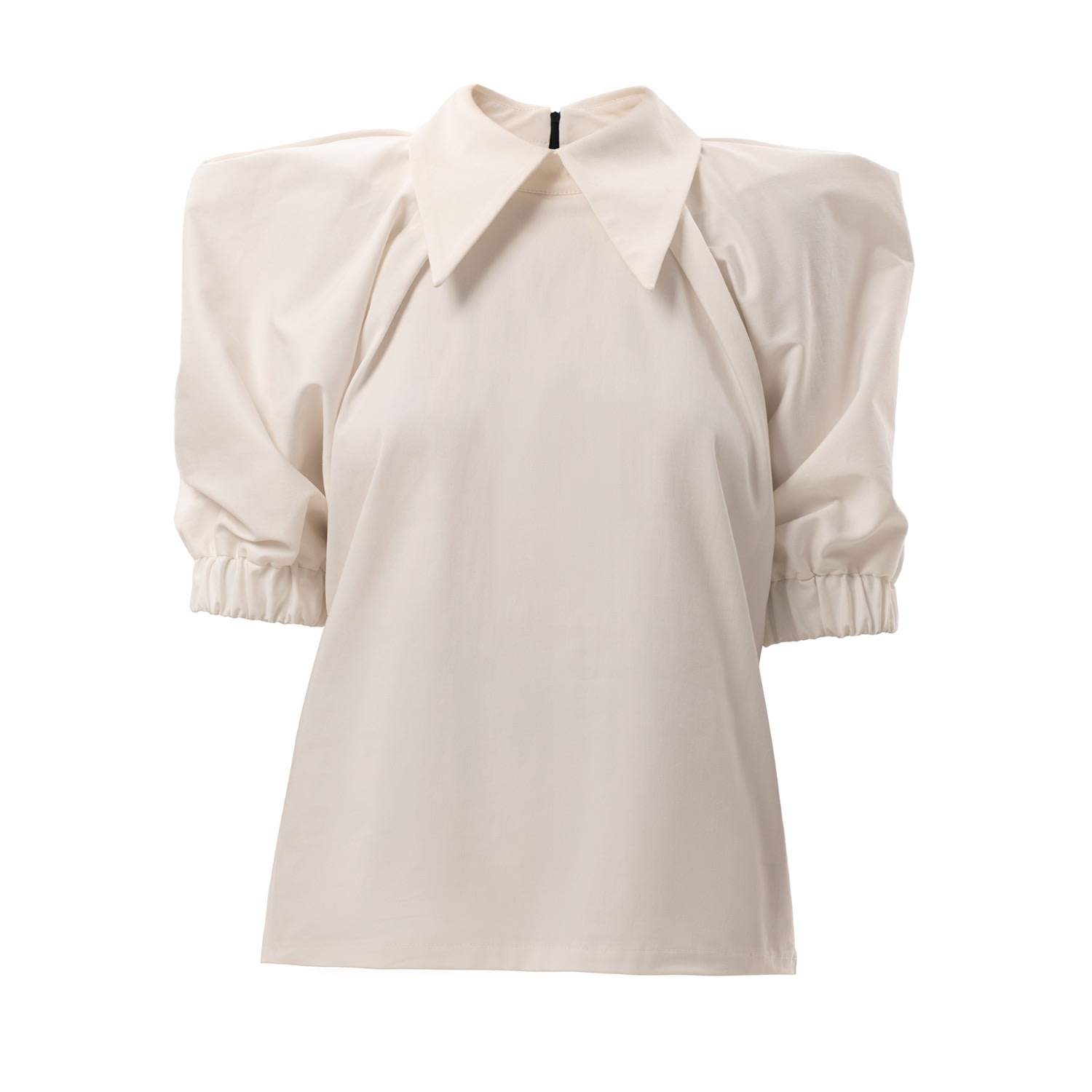 Julia Allert Women's Designer White Blouse In White