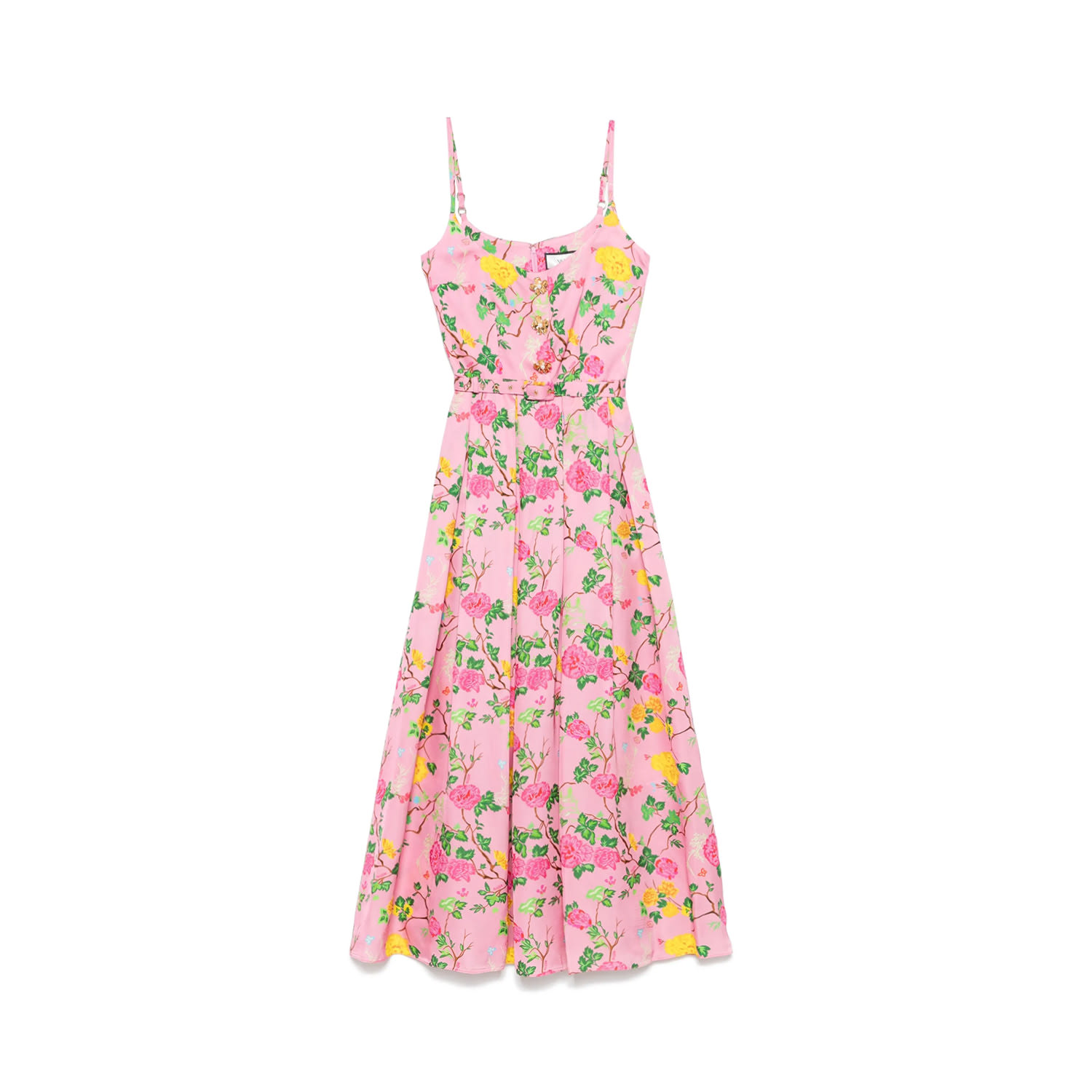 Nissa Floral-print Dress In Multi