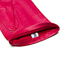 1861 Glove Manufactory Vernazza - Hot Pink Leather Gloves For Woman In Leather