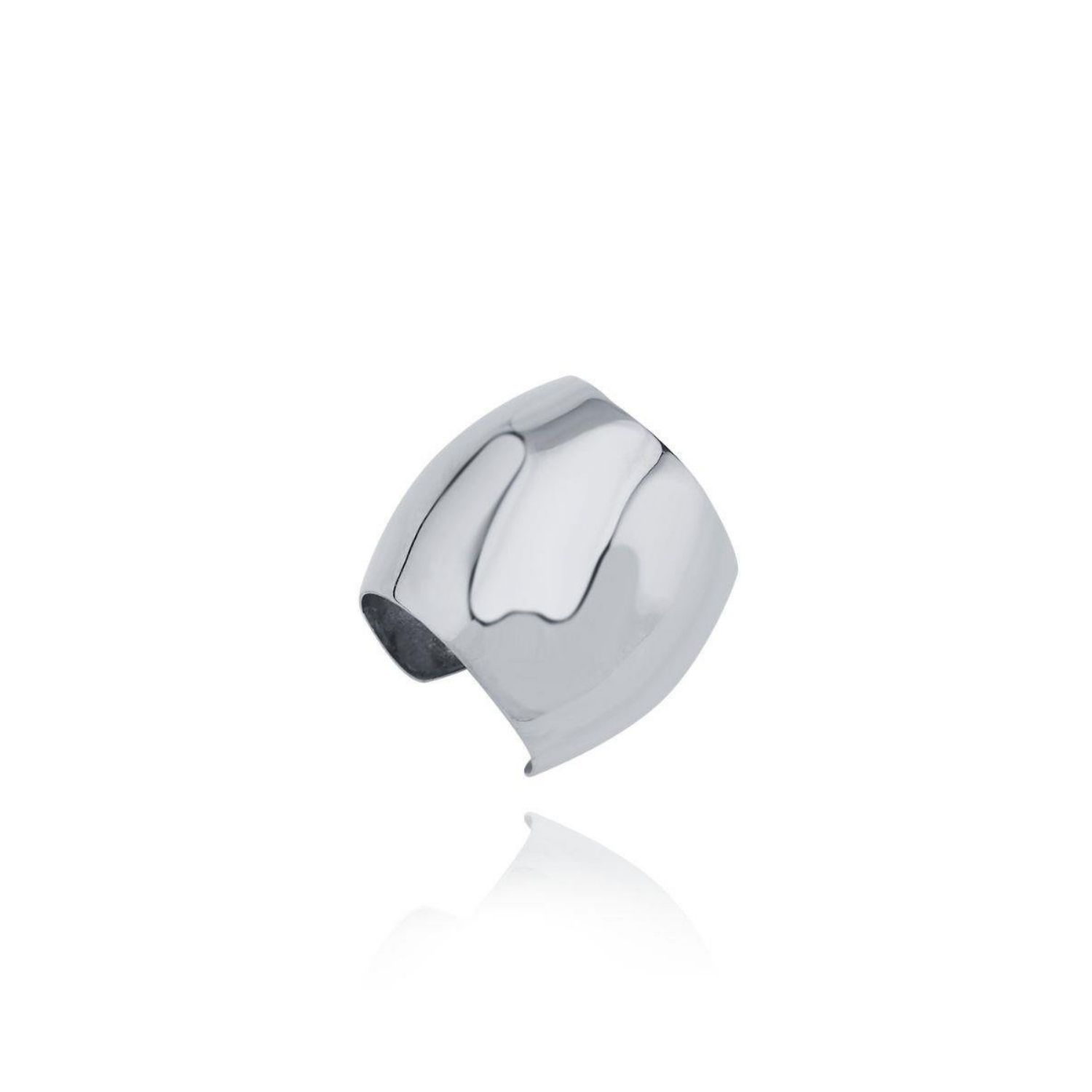 Linya Jewellery Women's Jeni Big Ear Cuff Silver In Silver