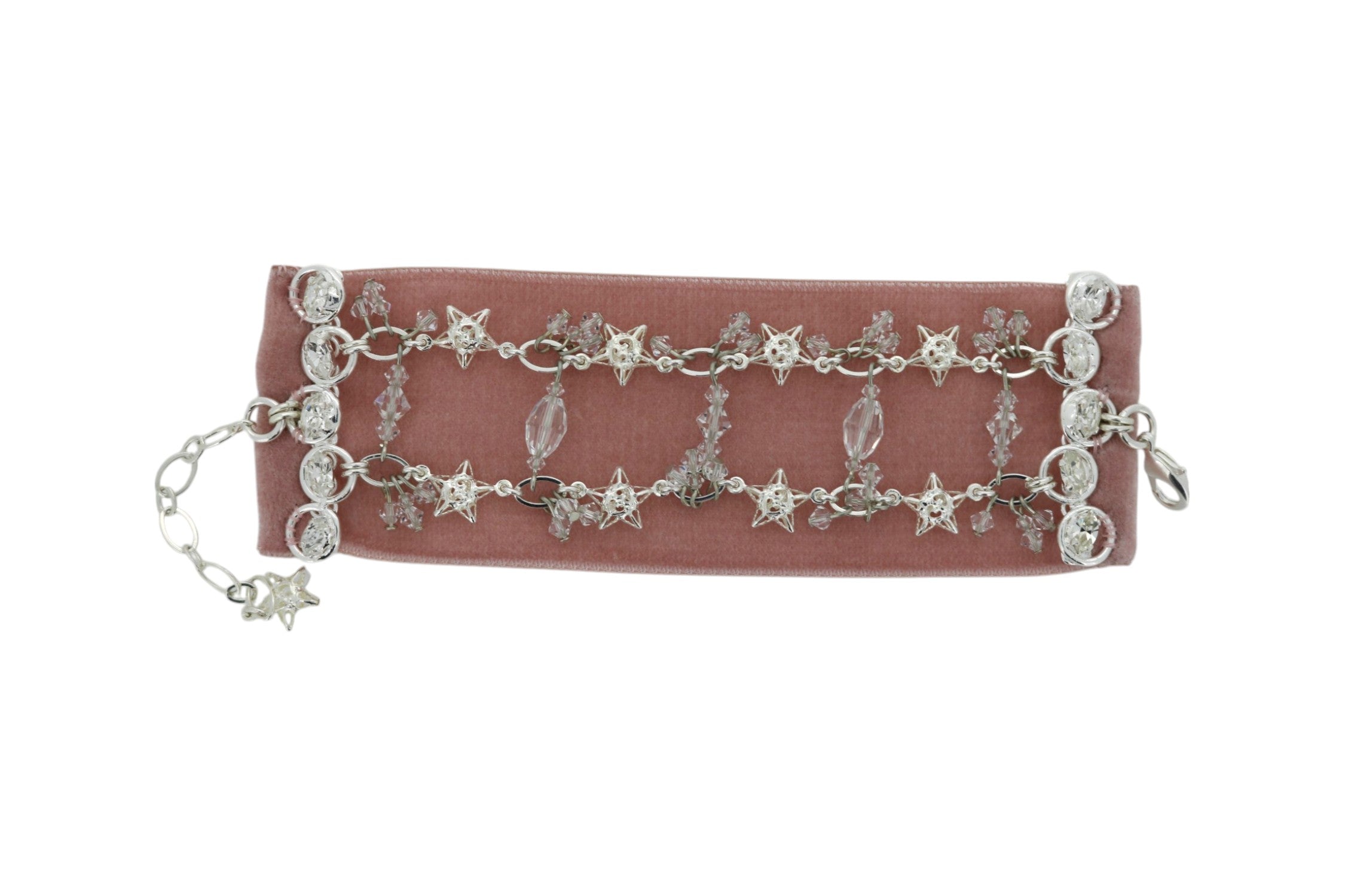 Women's Neutrals / Silver / Pink Pink Halo Bracelet | Vickisarge
