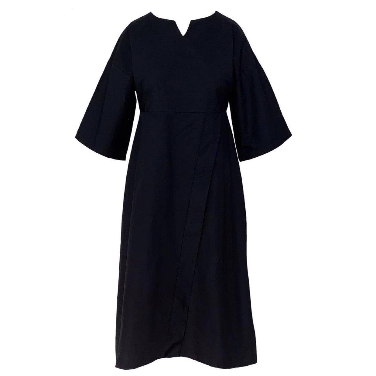Women's Musician Midi Dress In Black | Small | Frock Tales