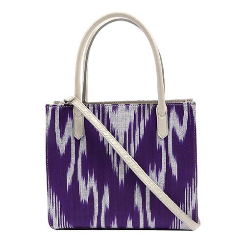 Sjw Bags London Women's Norfolk Ikat Bag-purple In Purple