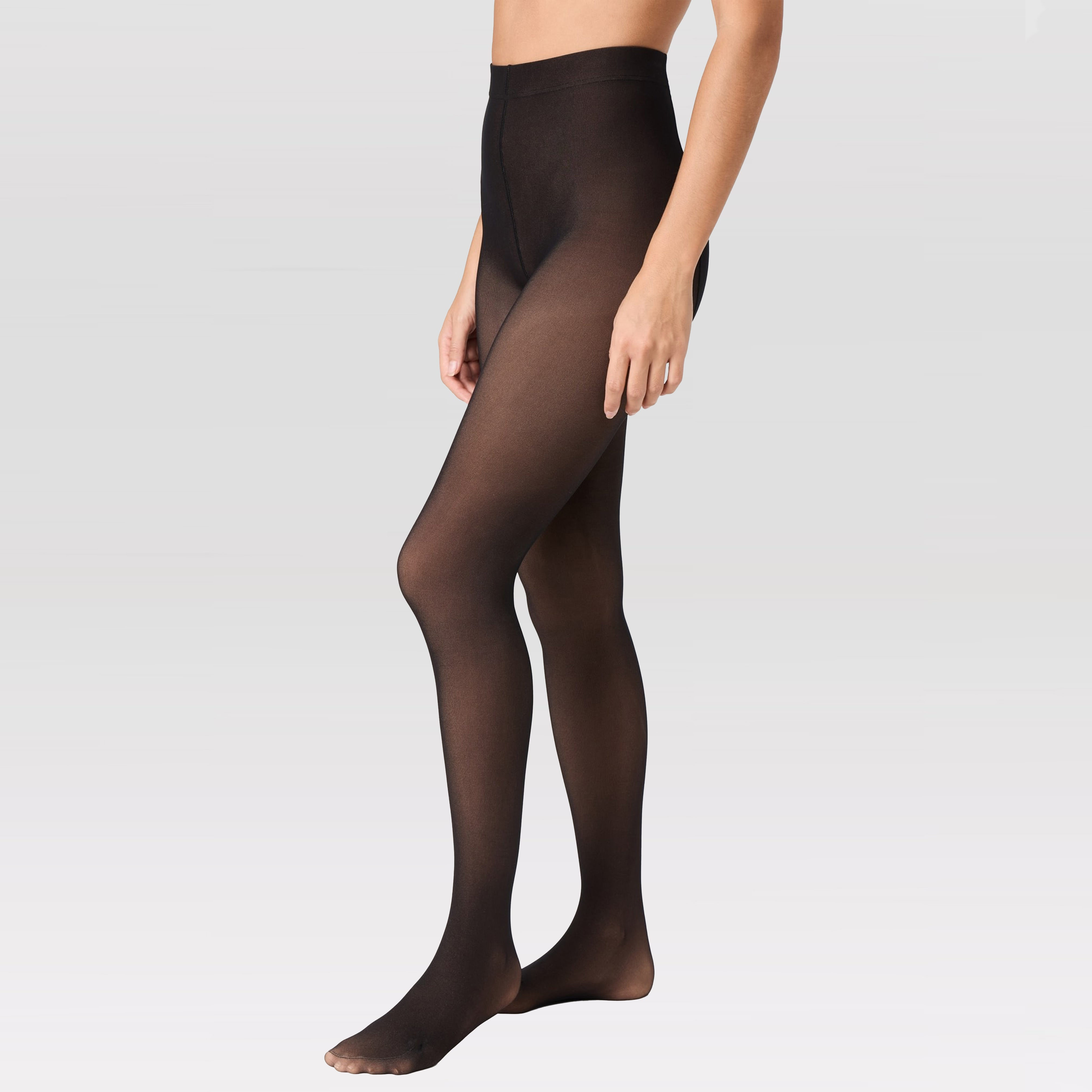 Stems Skin Illusion Sheer Effect Tights In Black