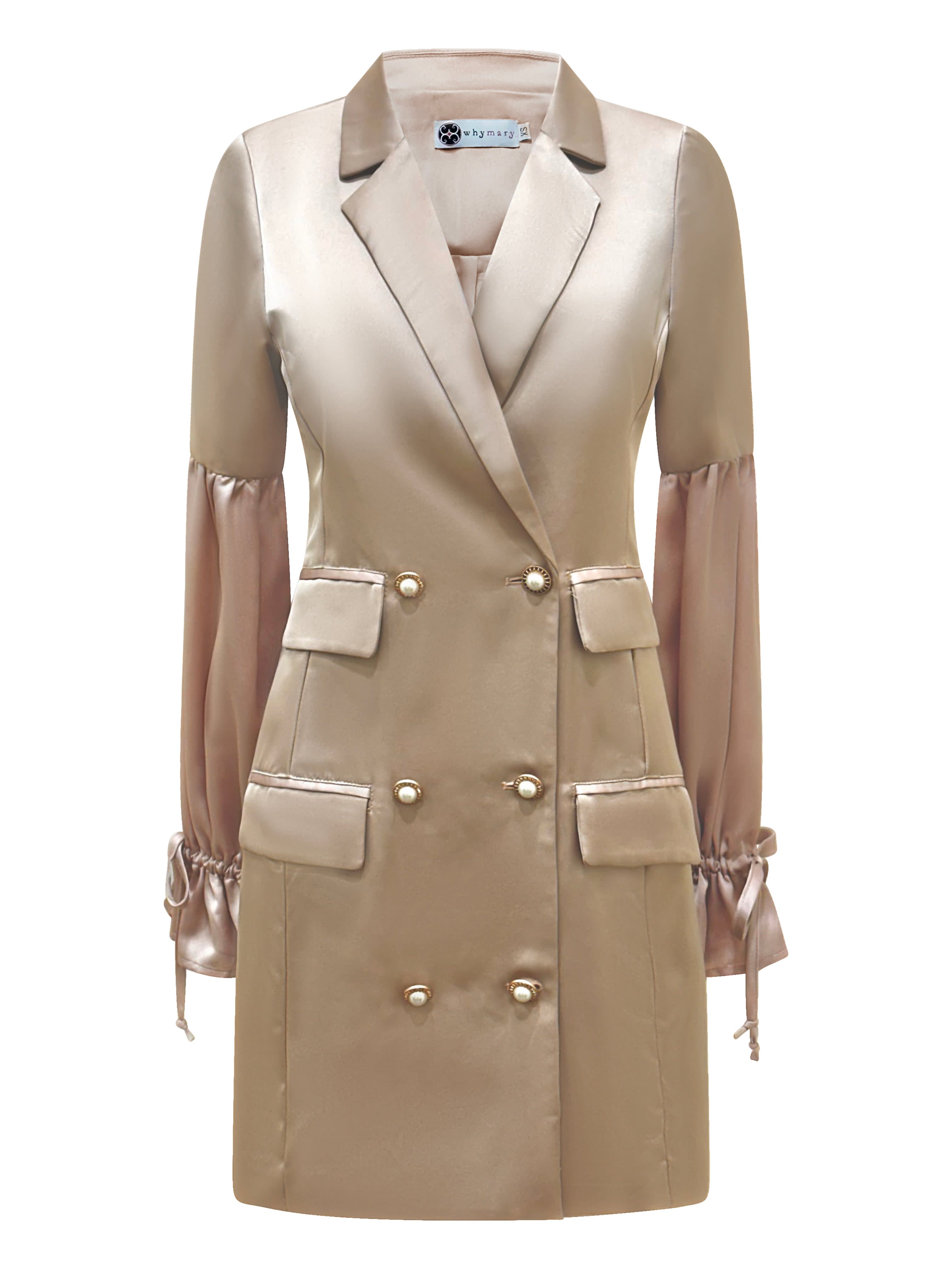 Nude dress coat sale