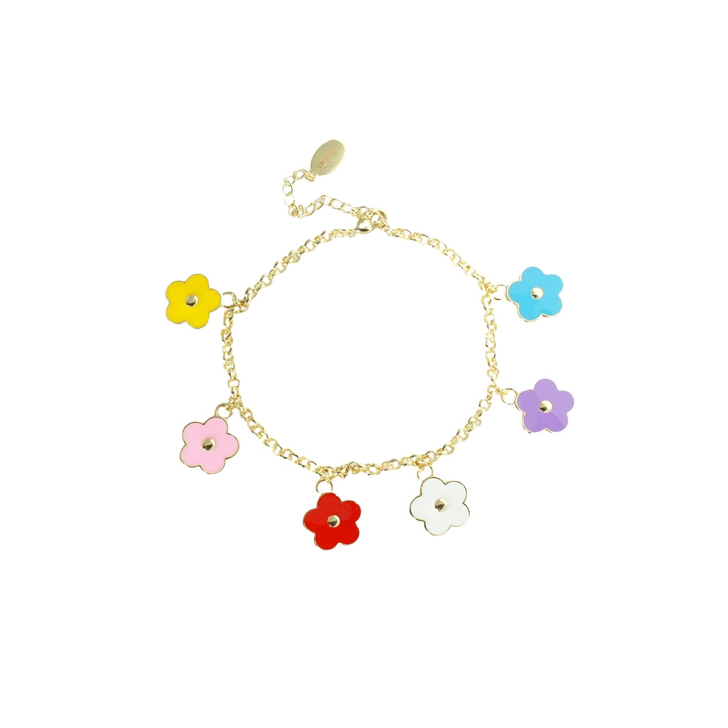 I'mmany London Women's Flower Power Chain Necklace