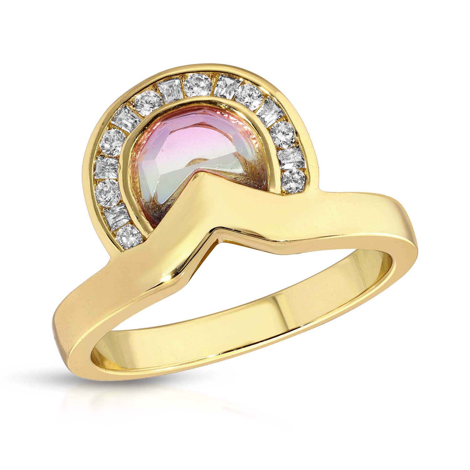 Women’s Daybreak Gem Ring- Twilight Glamrocks Jewelry