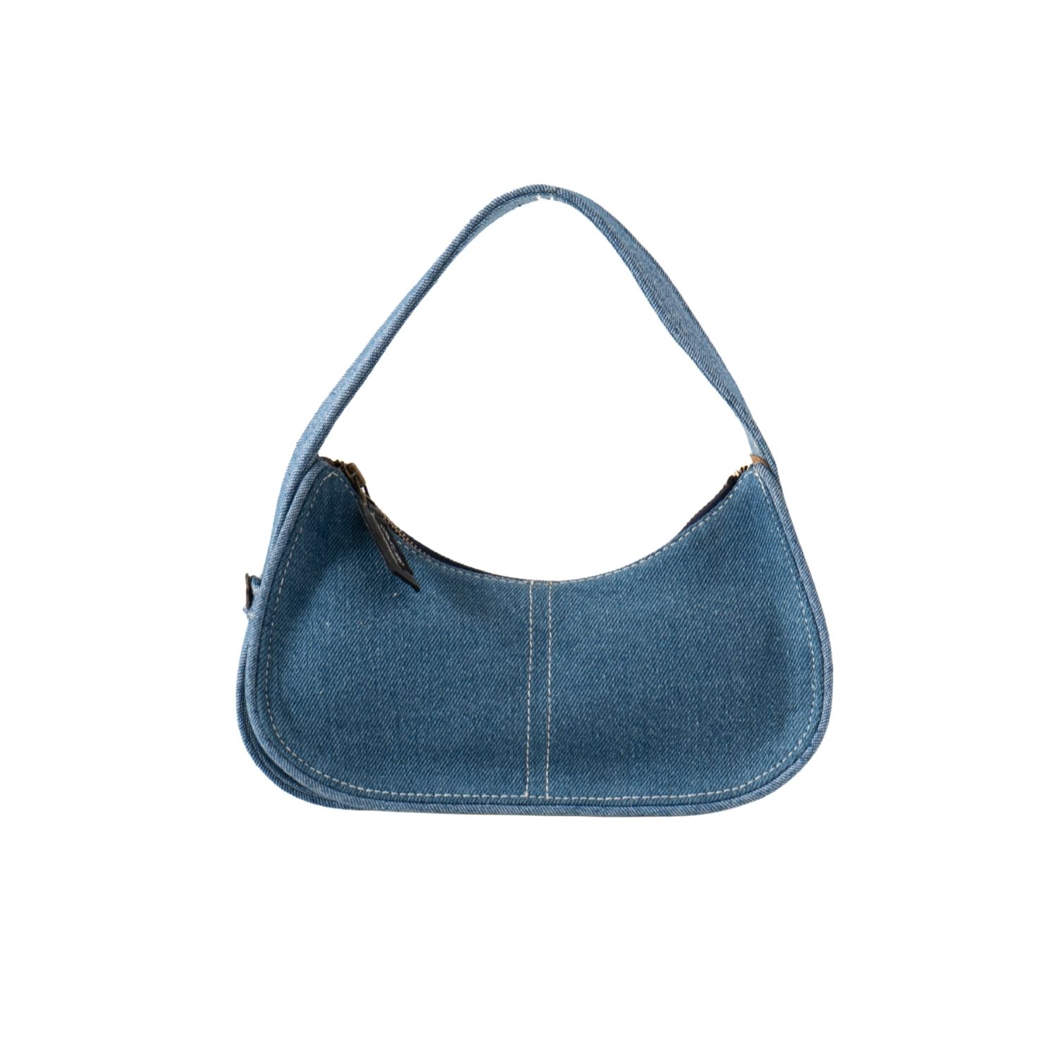 Up-fuse Women's The Year Two Thousand Shoulder Bag - Blue Denim In Blue