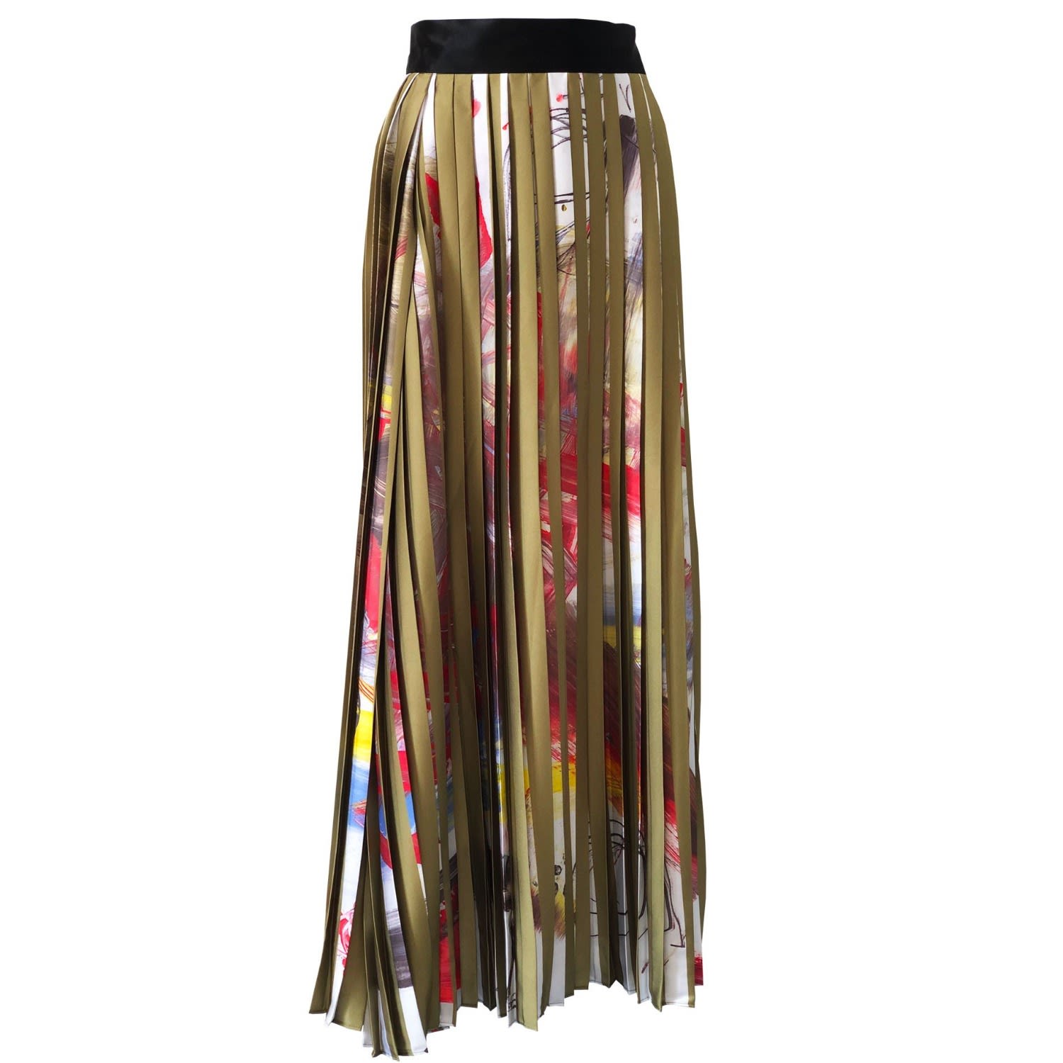Arshys Women's  Rafel Pleated Skirt In Gold