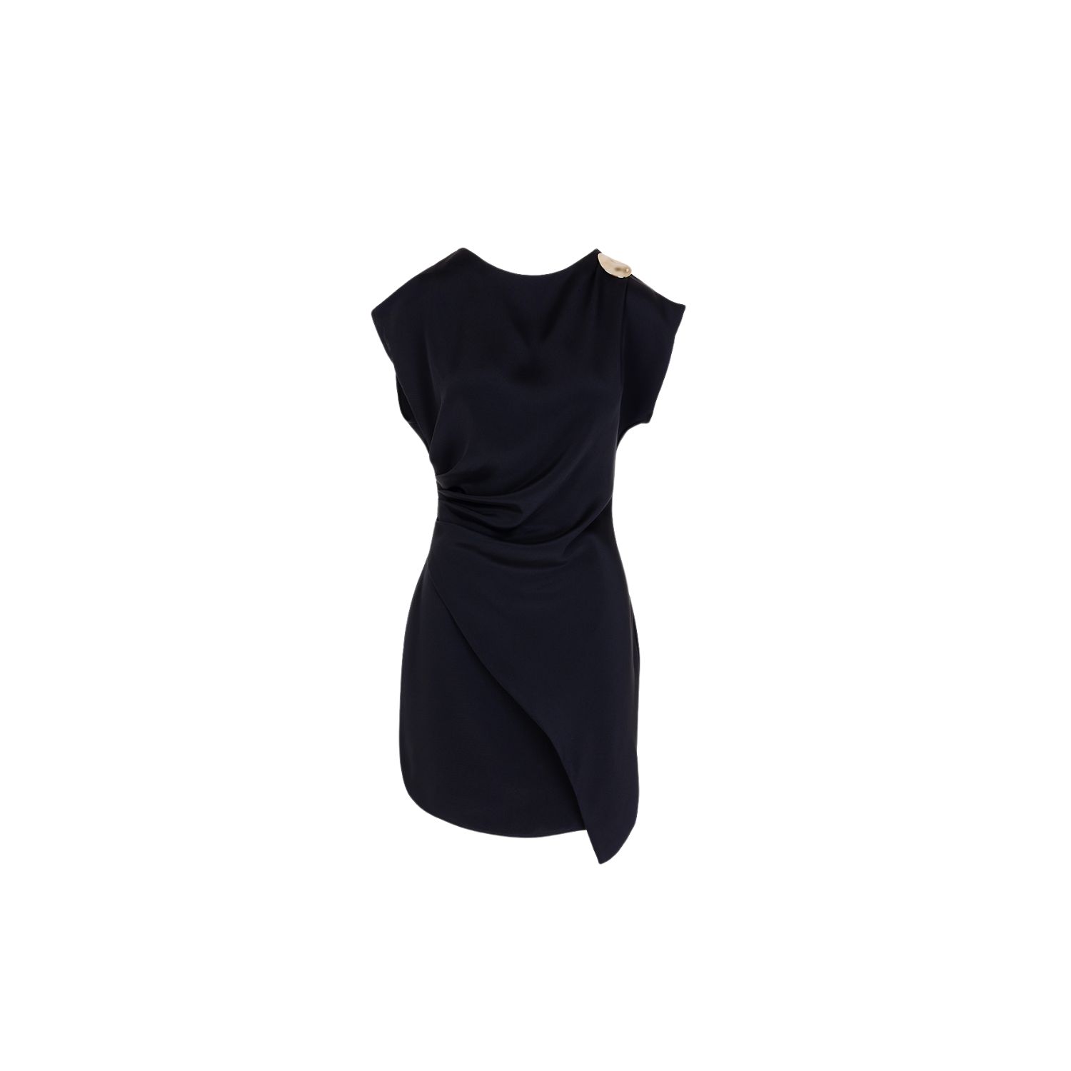 Eternoir Women's Black Gilded Mini Dress