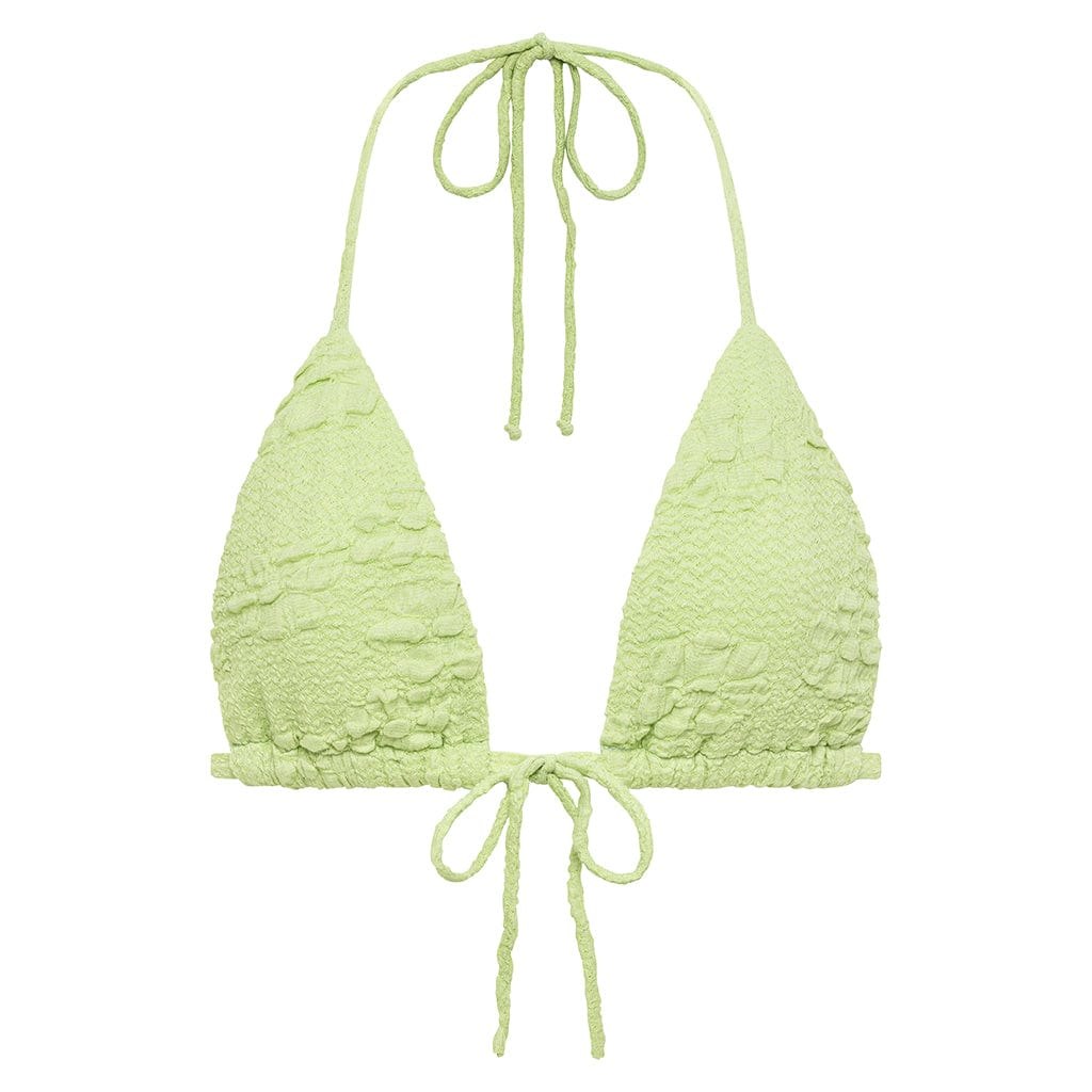 Montce Women's Green Avo Floral Emma Bikini Top In Green