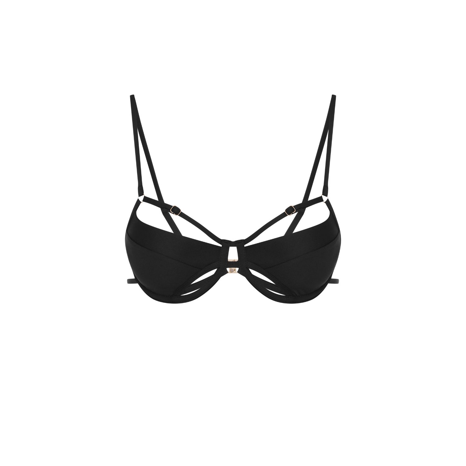 Women's Pina - Black Bikini Top | Medium | Promees