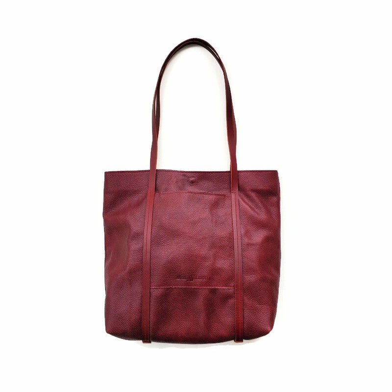 Angela Valentine Handbags Women's Tallulah Wrap Around Tote In Burgundy Red
