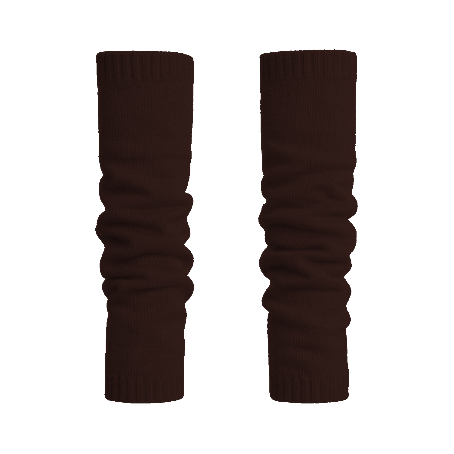 Women's Cashmere Arm Warmers In Brown | One Size | Fiora Muse