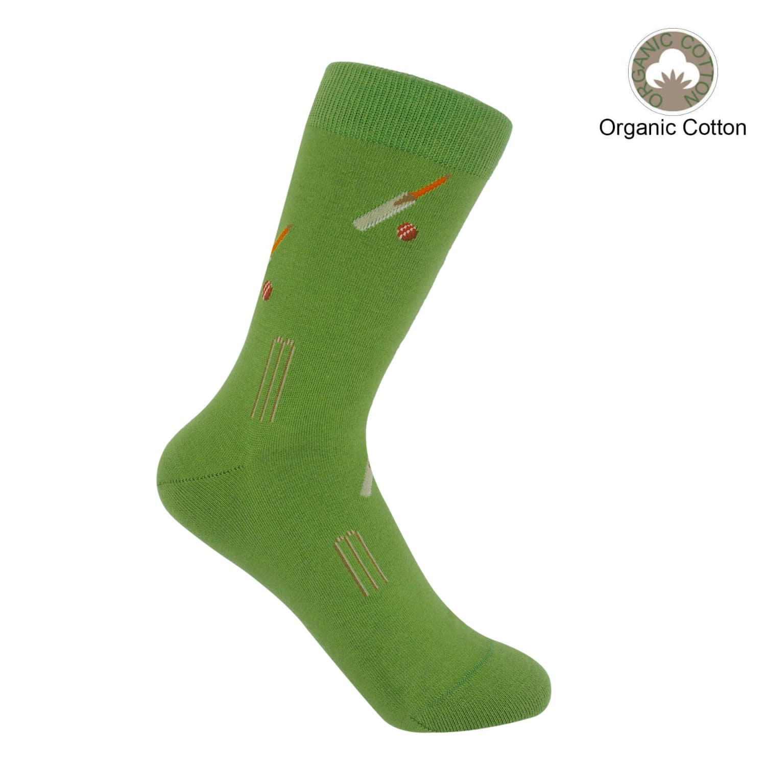 Peper Harow - Made In England Cricket Women's Socks – Green In Green