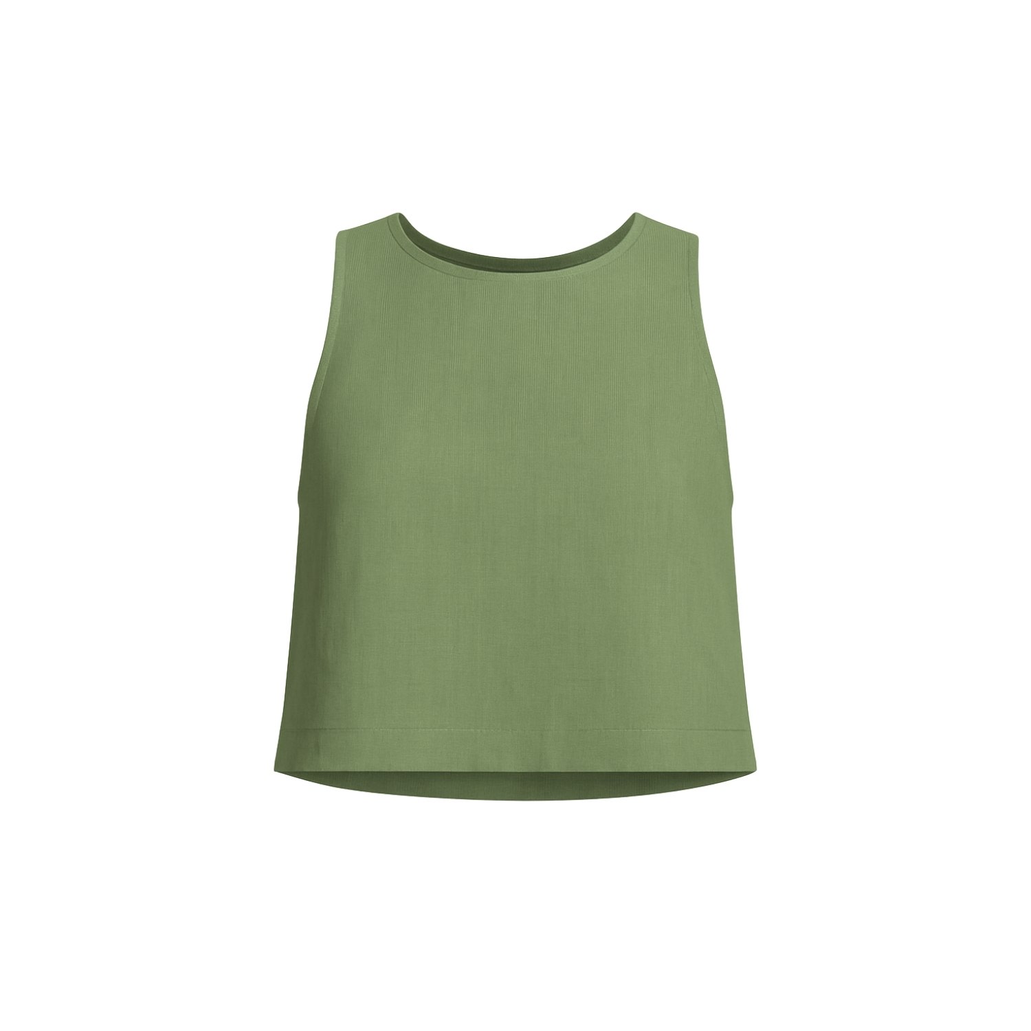 Monlicia Women's Lena Linen Top - Green In Green