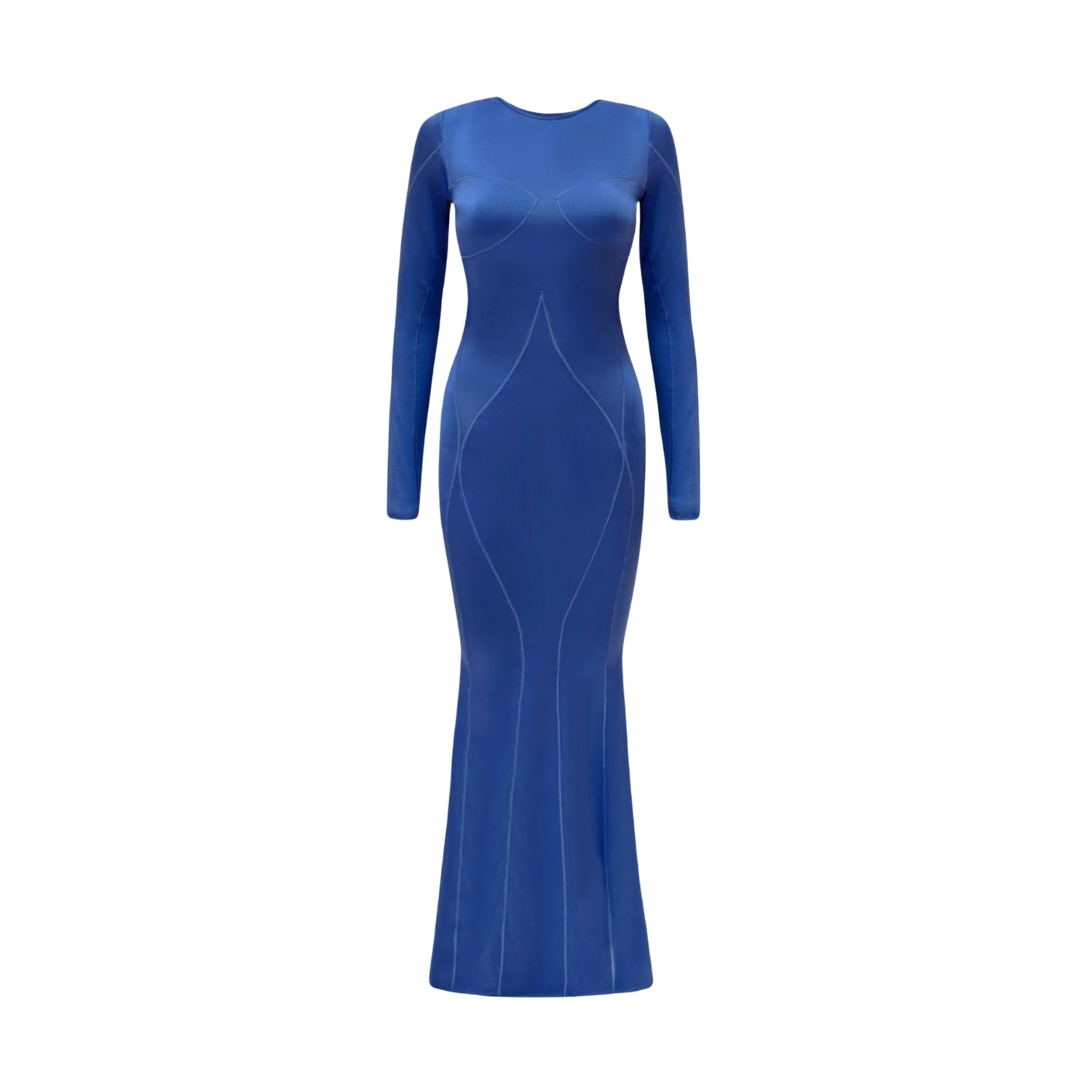 Ow Collection Women's Sierra Covered Contour Maxi Dress - Blue In Blue