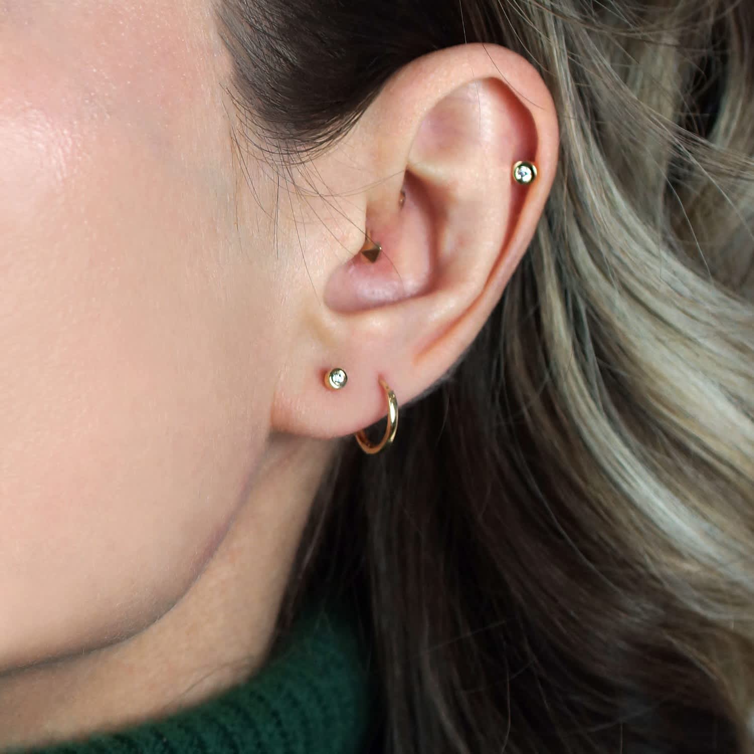 small stud cartilage earrings