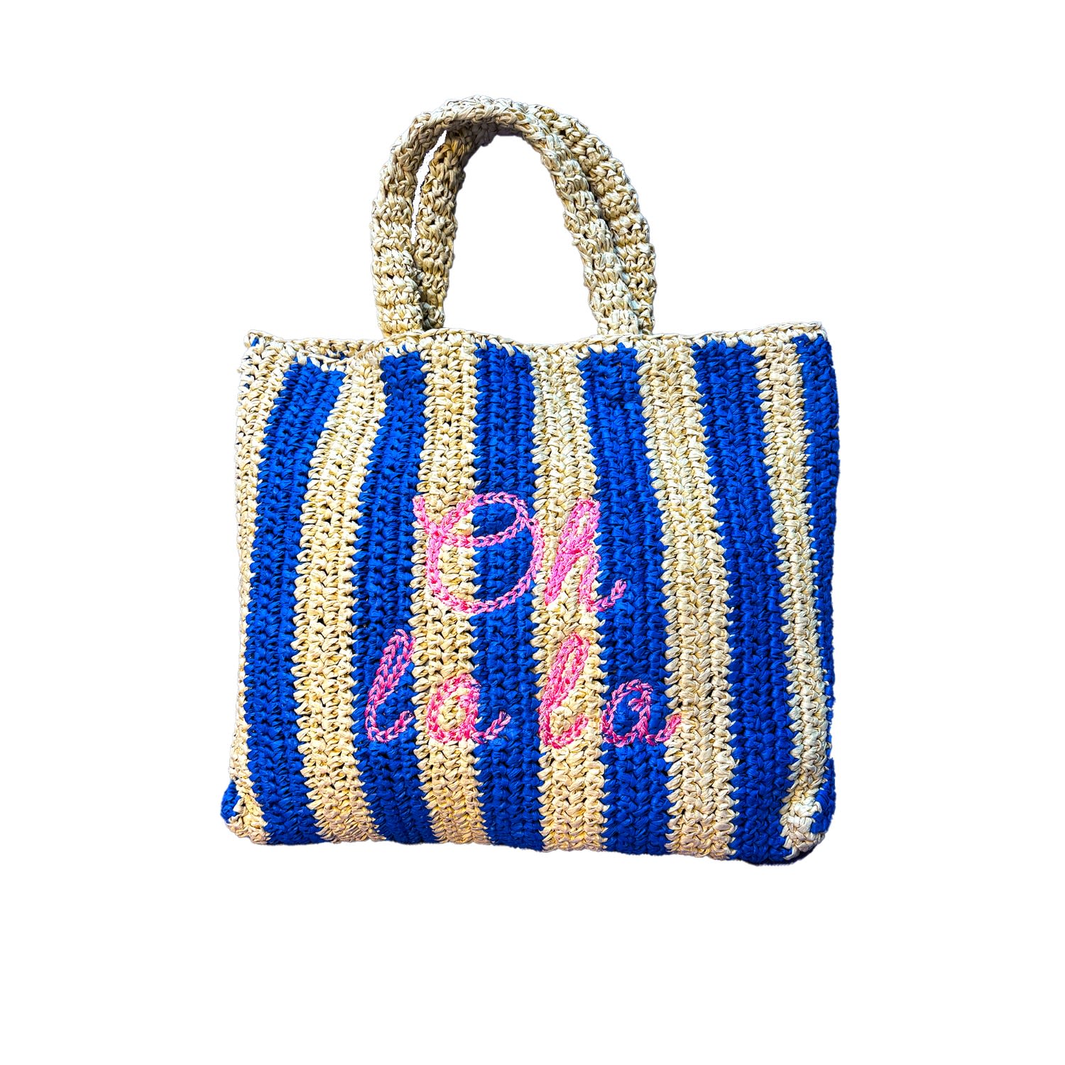 Lilly Loves Women's Blue Oh La La Beach Bag