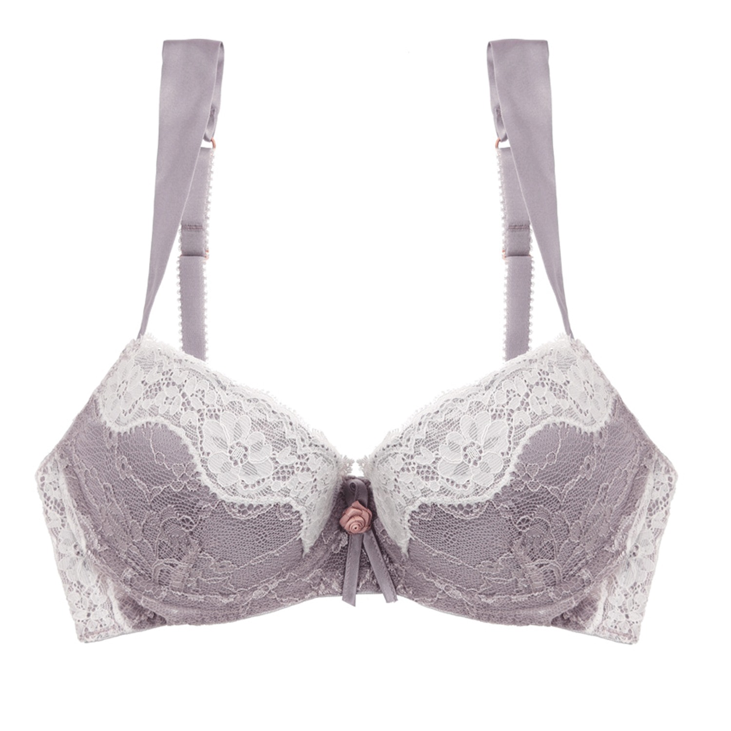 Silk Keepsake Padded Plunge Bra by Tallulah Love