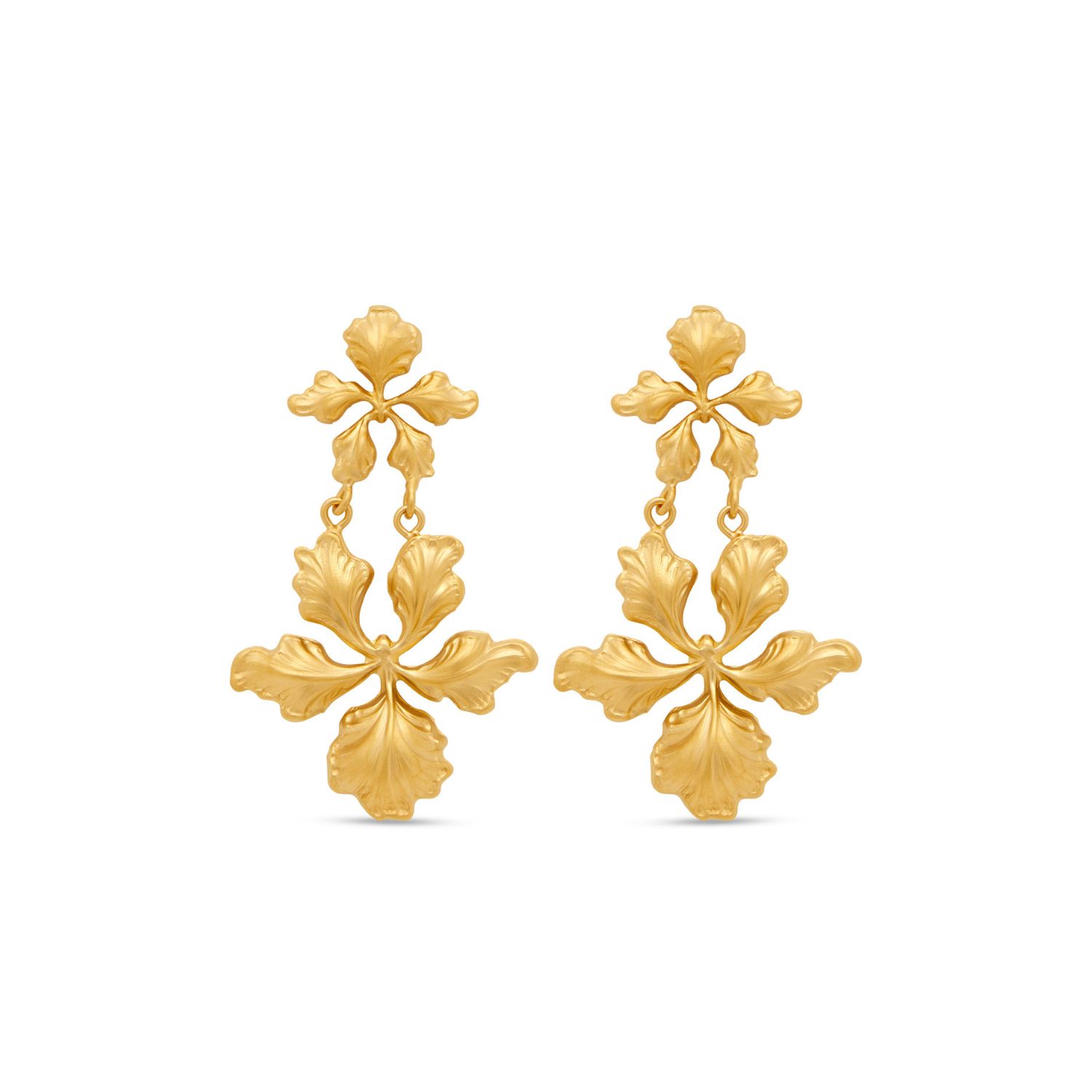 Stephanie Browne Australia Women's Miss Orchid Rd Earrings - Gold