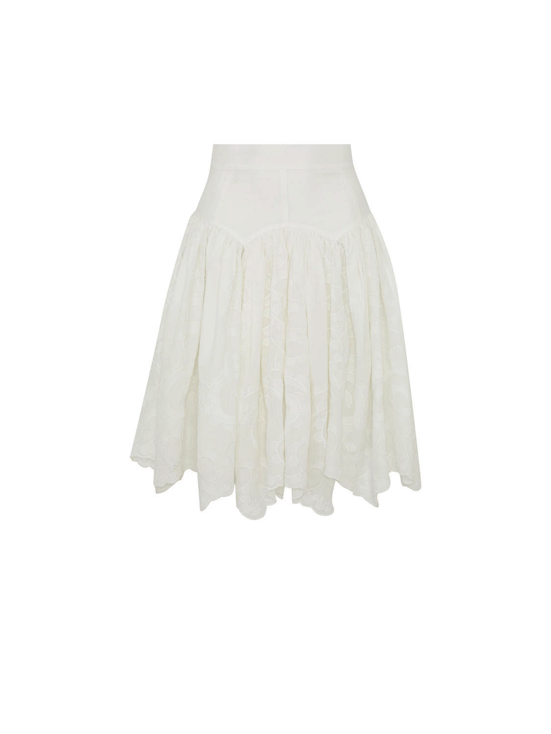 Nocturne Women's White Wendy Skirt