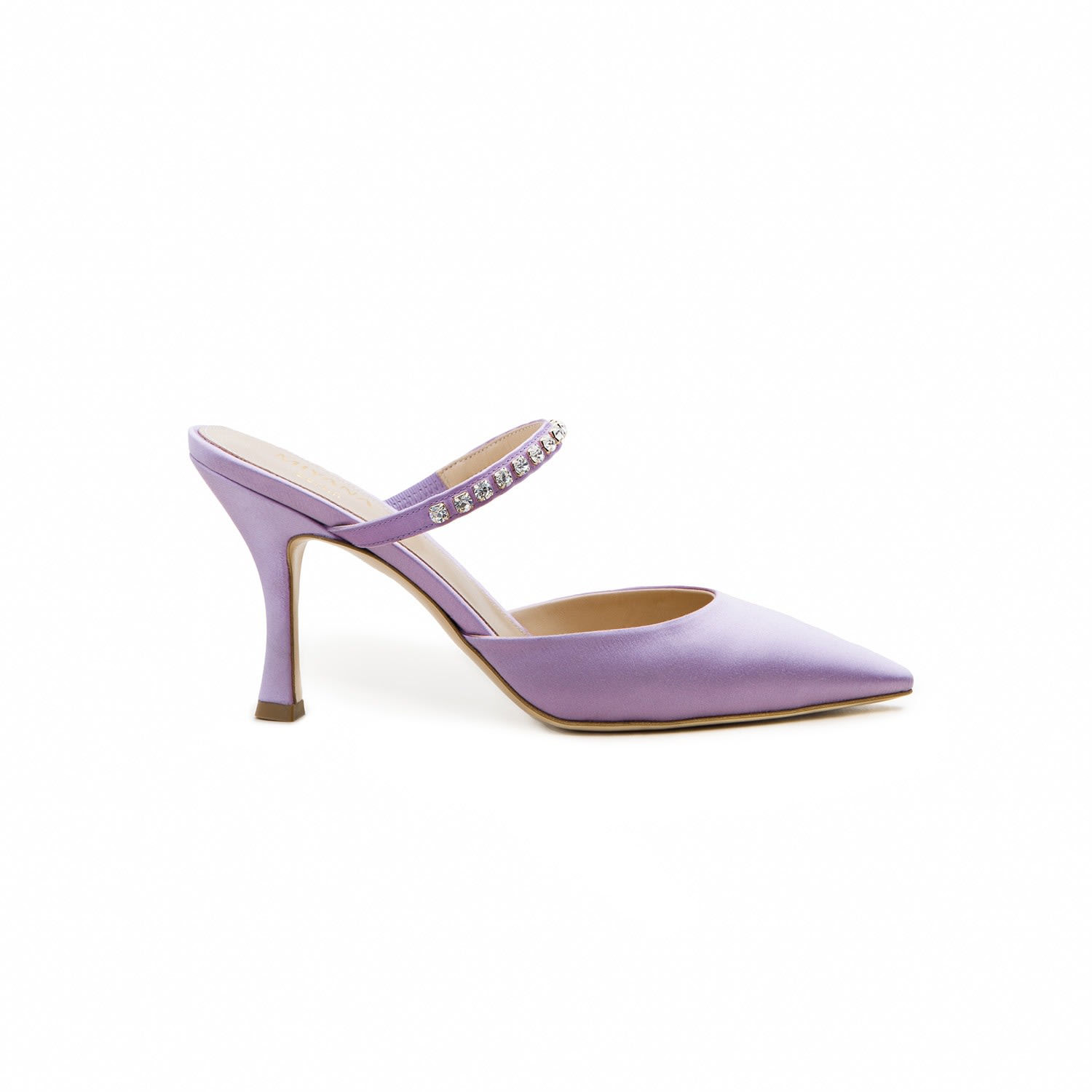 Women’s Pink / Purple Louna Mules In Purple 5 Uk Miyana Berlin