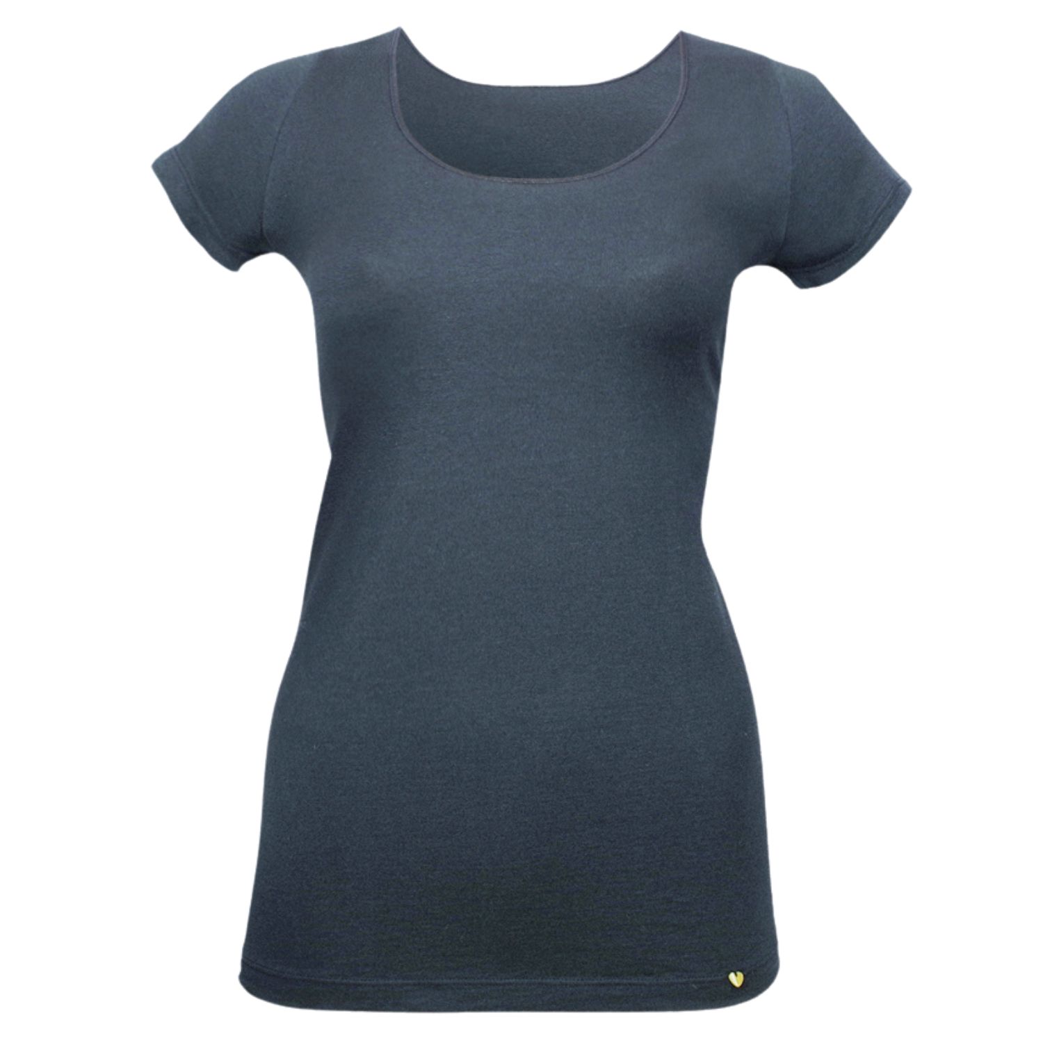 Zd Zero Defects Women's Grey Hera Short-sleeve T-shirt – Lightweight & Comfortable - Color Graphite In Grey