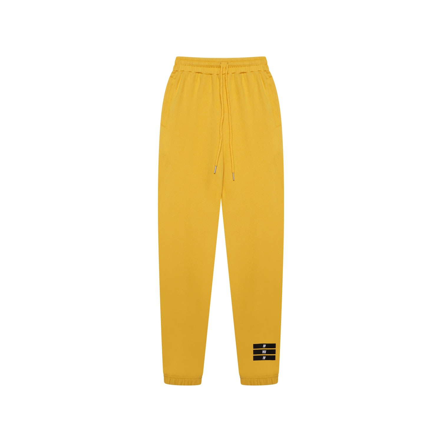 474 Co Women's Yellow / Orange / Black 474 Organic Fitted Jogger Pants – Mustard Yellow In Yellow/orange/black