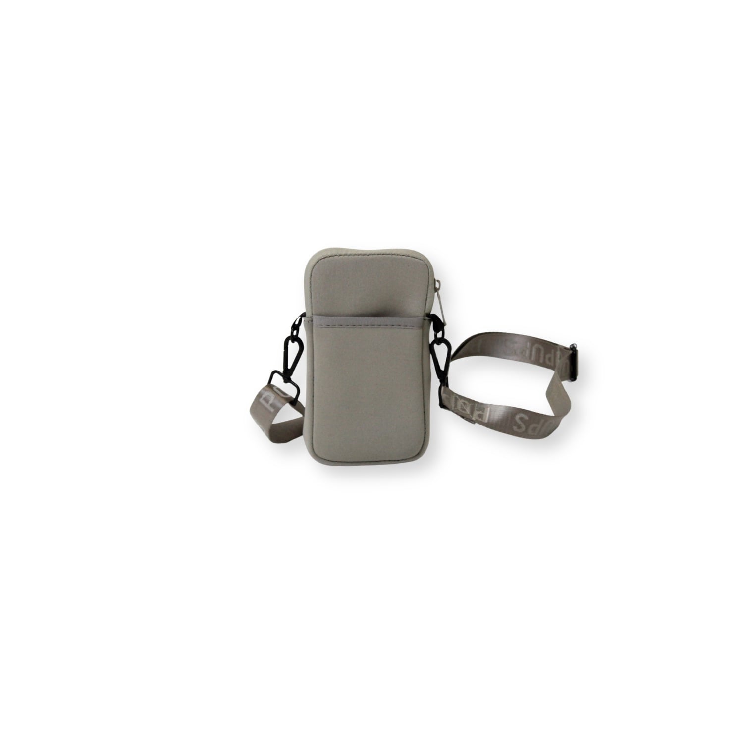 Women's Grey Phone Bag Taupe | One Size | Pop Ups Brand