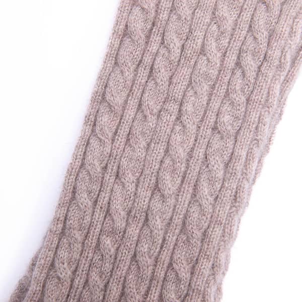 Voya Cable Cashmere Socks Gift Set In Cashmere