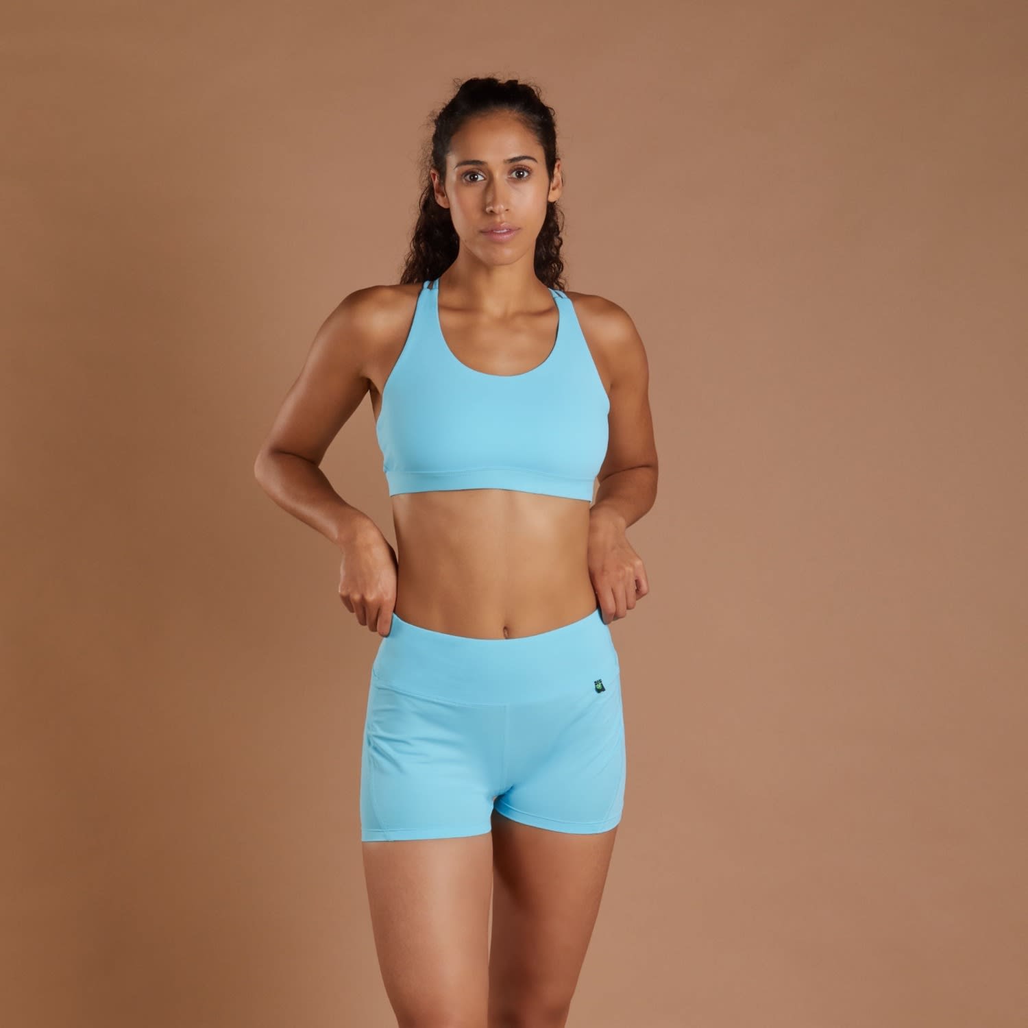 Women's Hooded Sports Bra - Navy – numbatsport