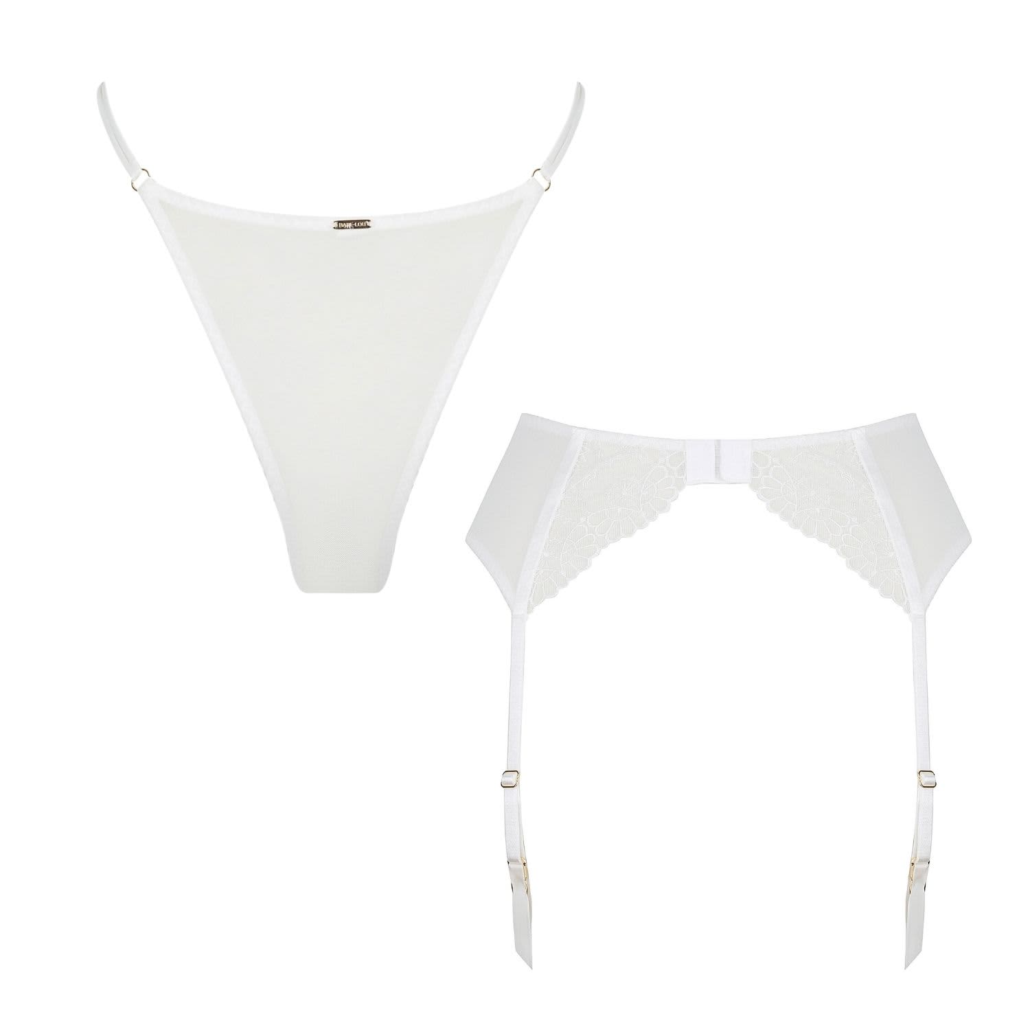 Fleur Bralette Cream, BARELOU