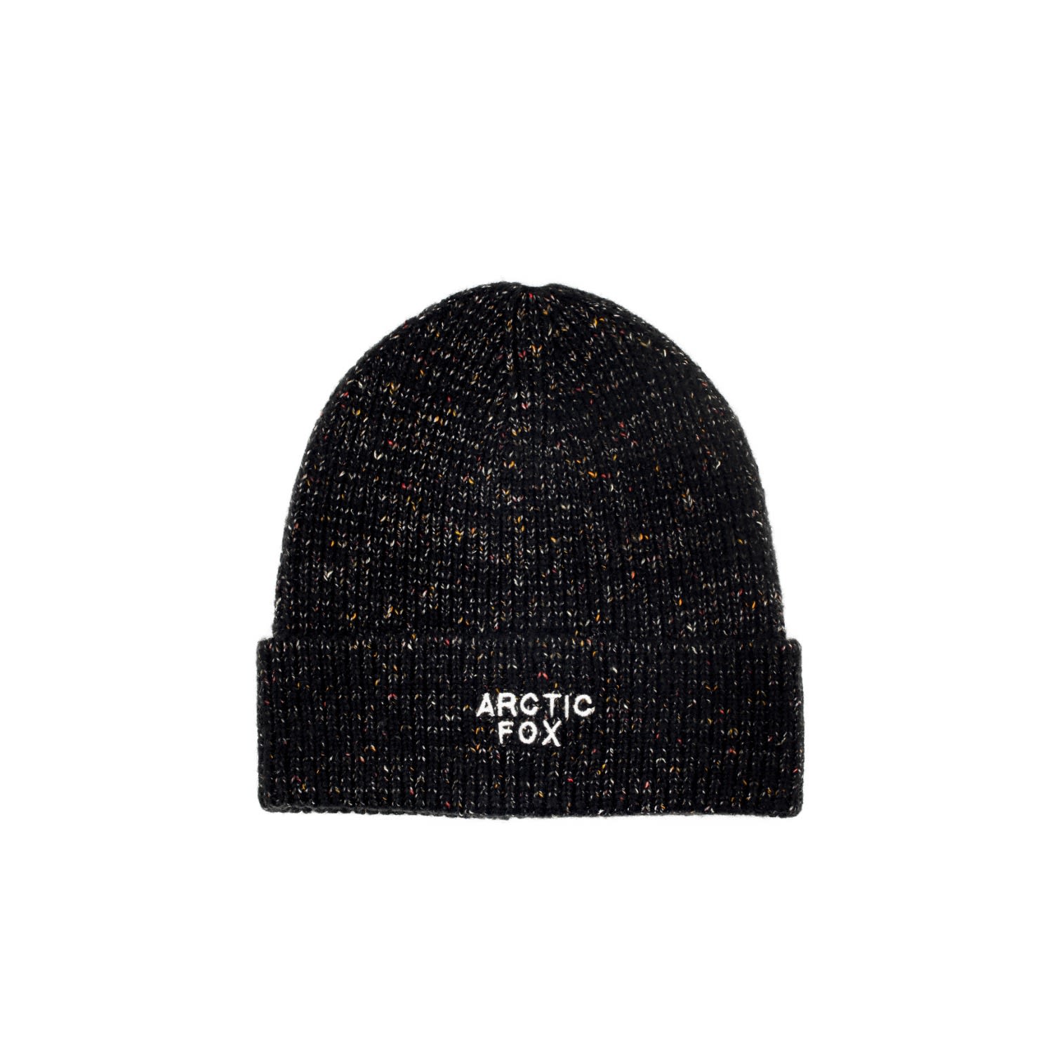 Women’s The Embroidered Beanie In Midnight Snow Black Arctic Fox & Co.