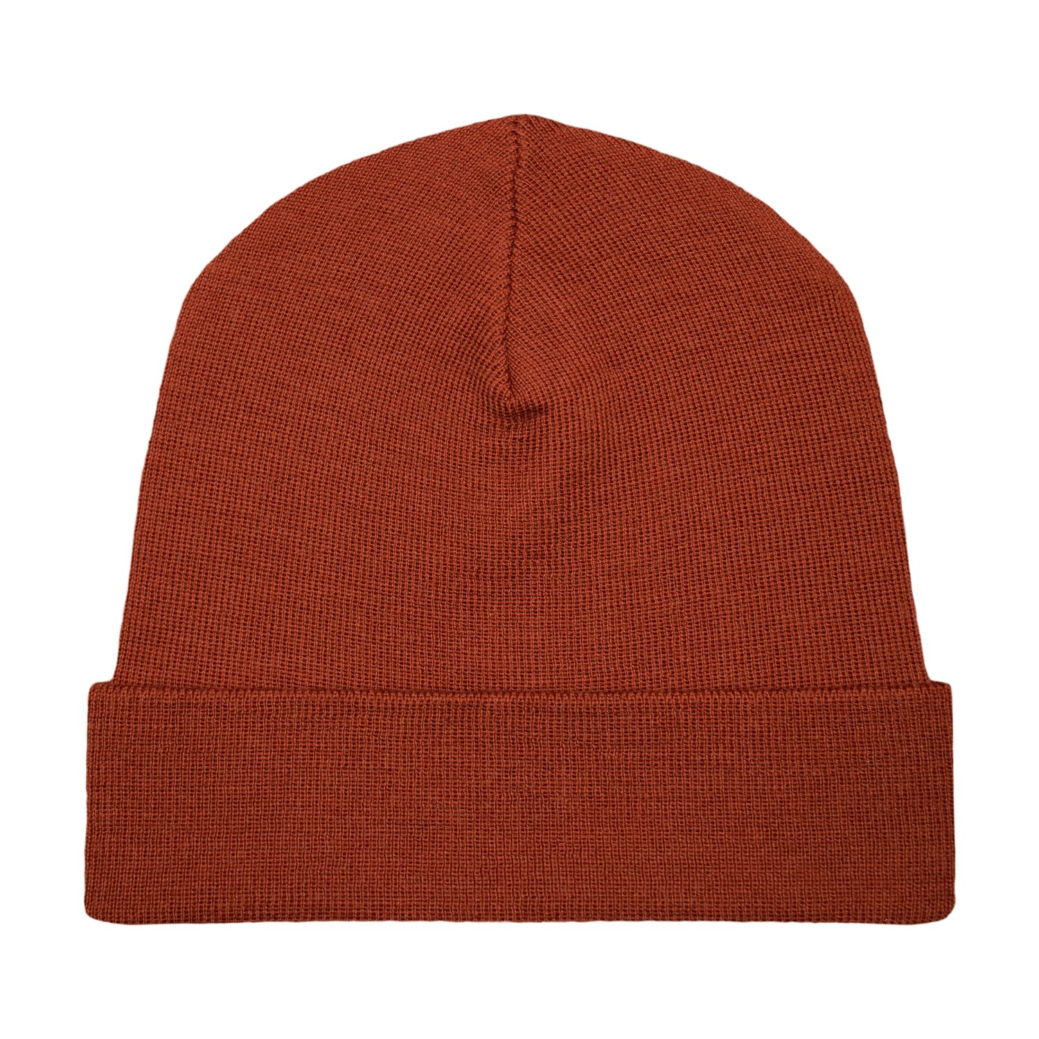 Paul James Knitwear Men's Red Heavyweight Extra Fine Merino Amble Watch Cap - Spice In Red