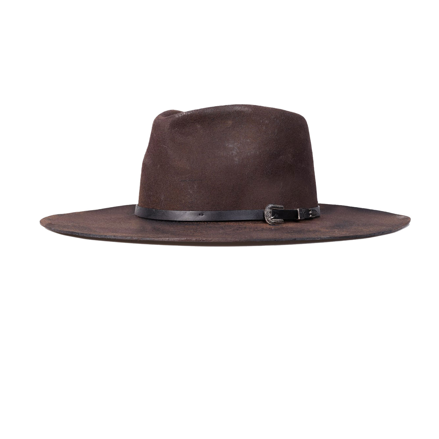 Women’s Brown Wyatt Fedora Hat - Brandy Relic 57Cm OTHER UK