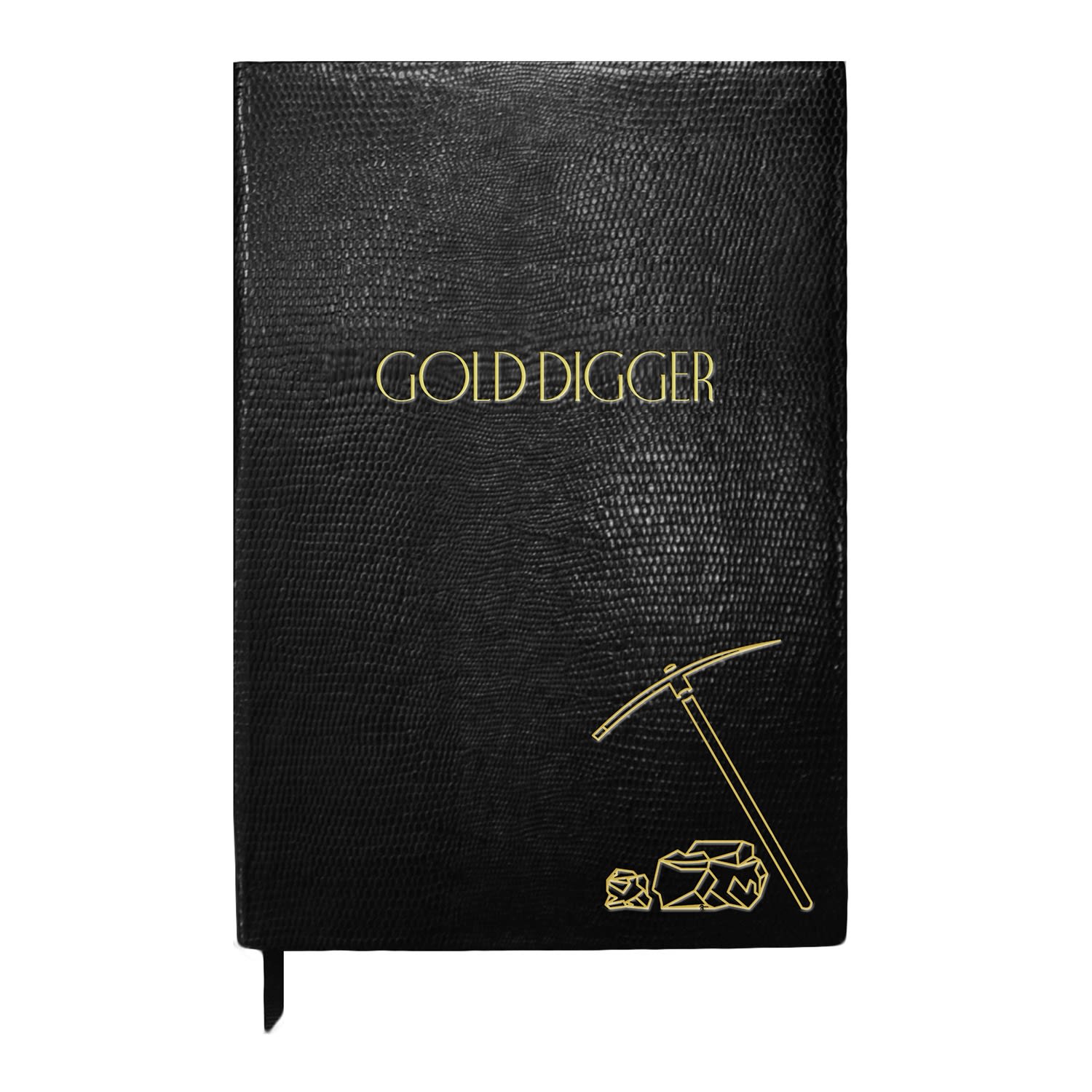 Black Gold Digger Notebook Sloane Stationery