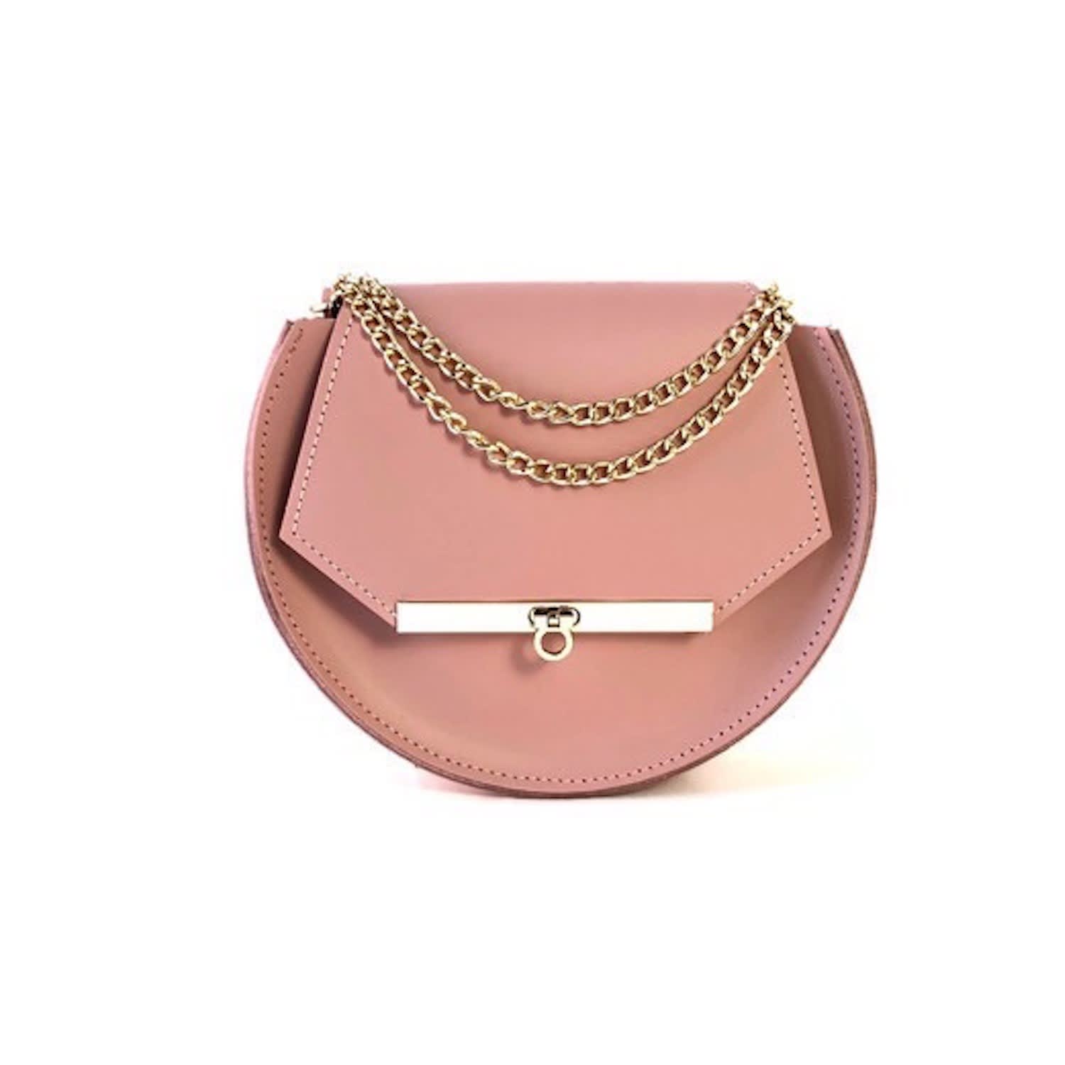 blush pink shoulder bag