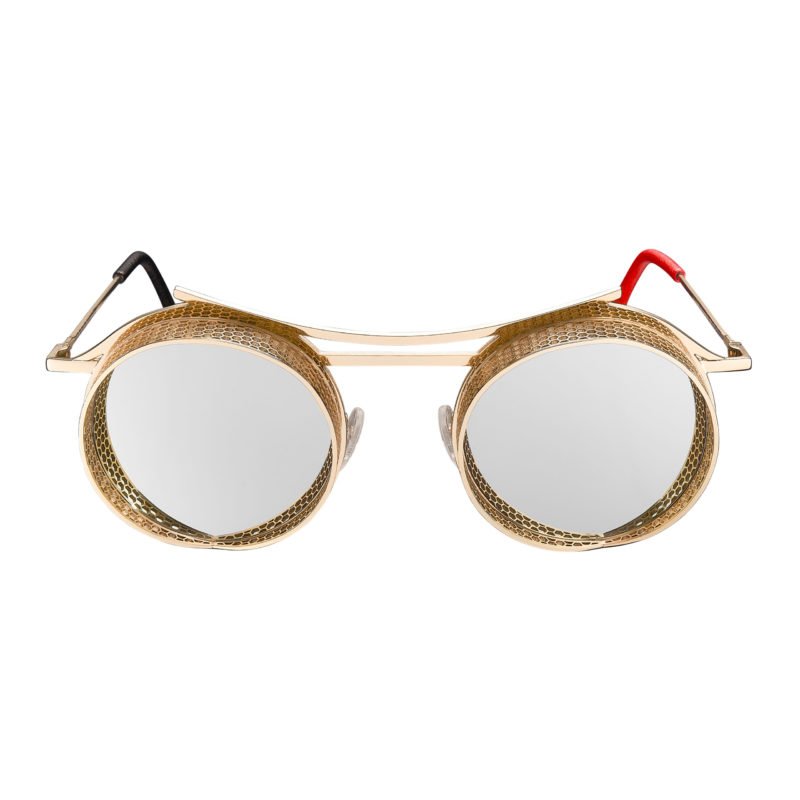 Women’s The Onix - Unisex - Shiny Gold Frame Vysen Eyewear