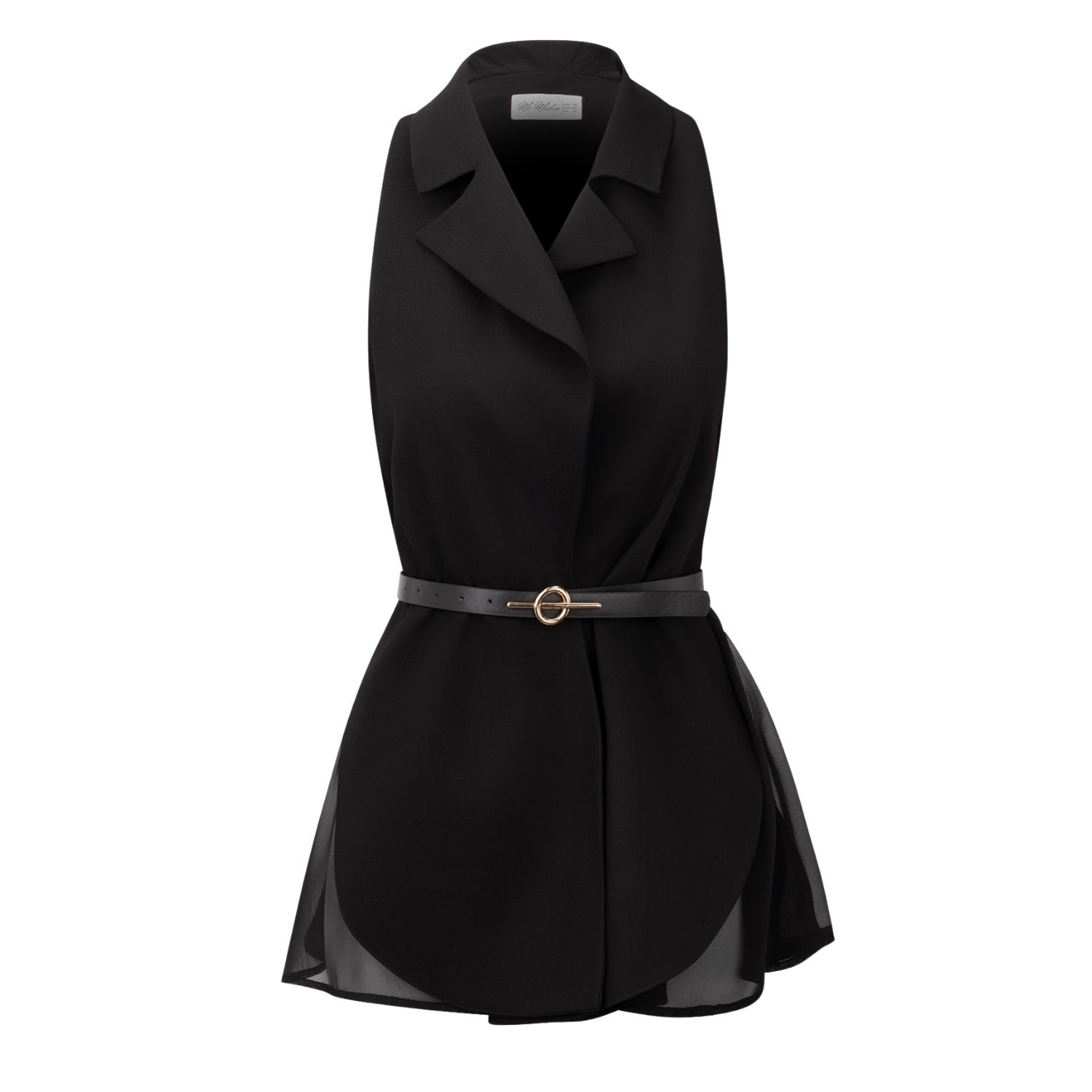 Ma Mulier Women's Black Mirage Vest