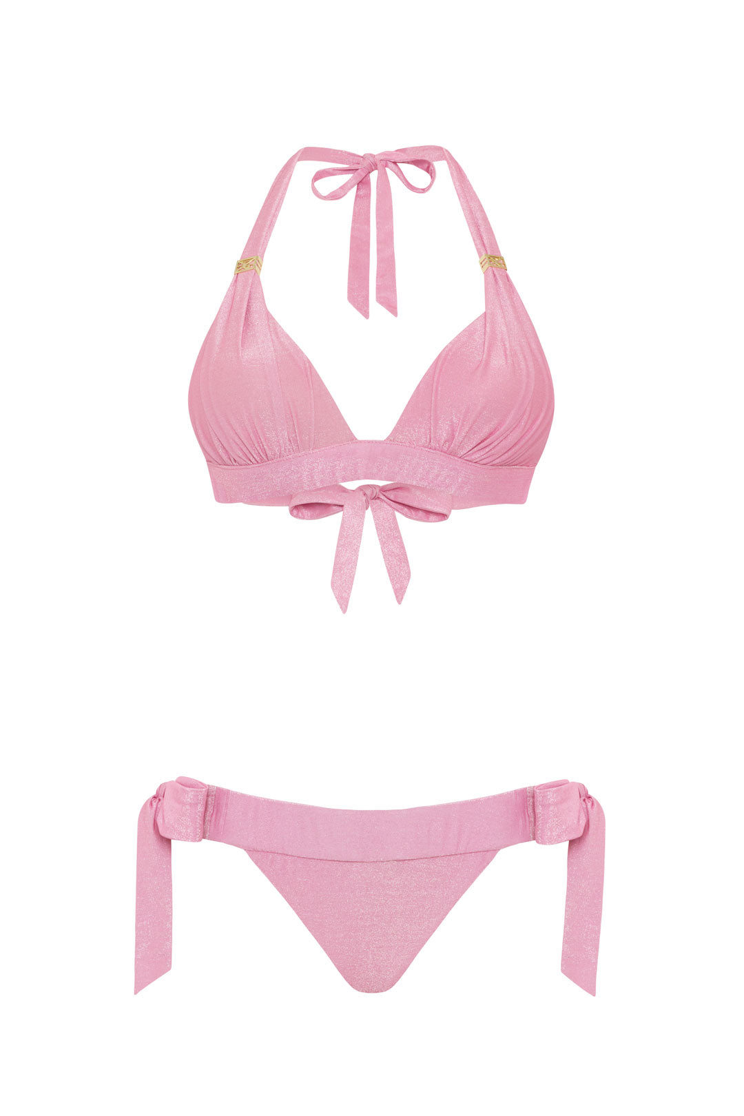 Leyla Maya Women's Annie & Ginny Bikini Set - Pink Mist