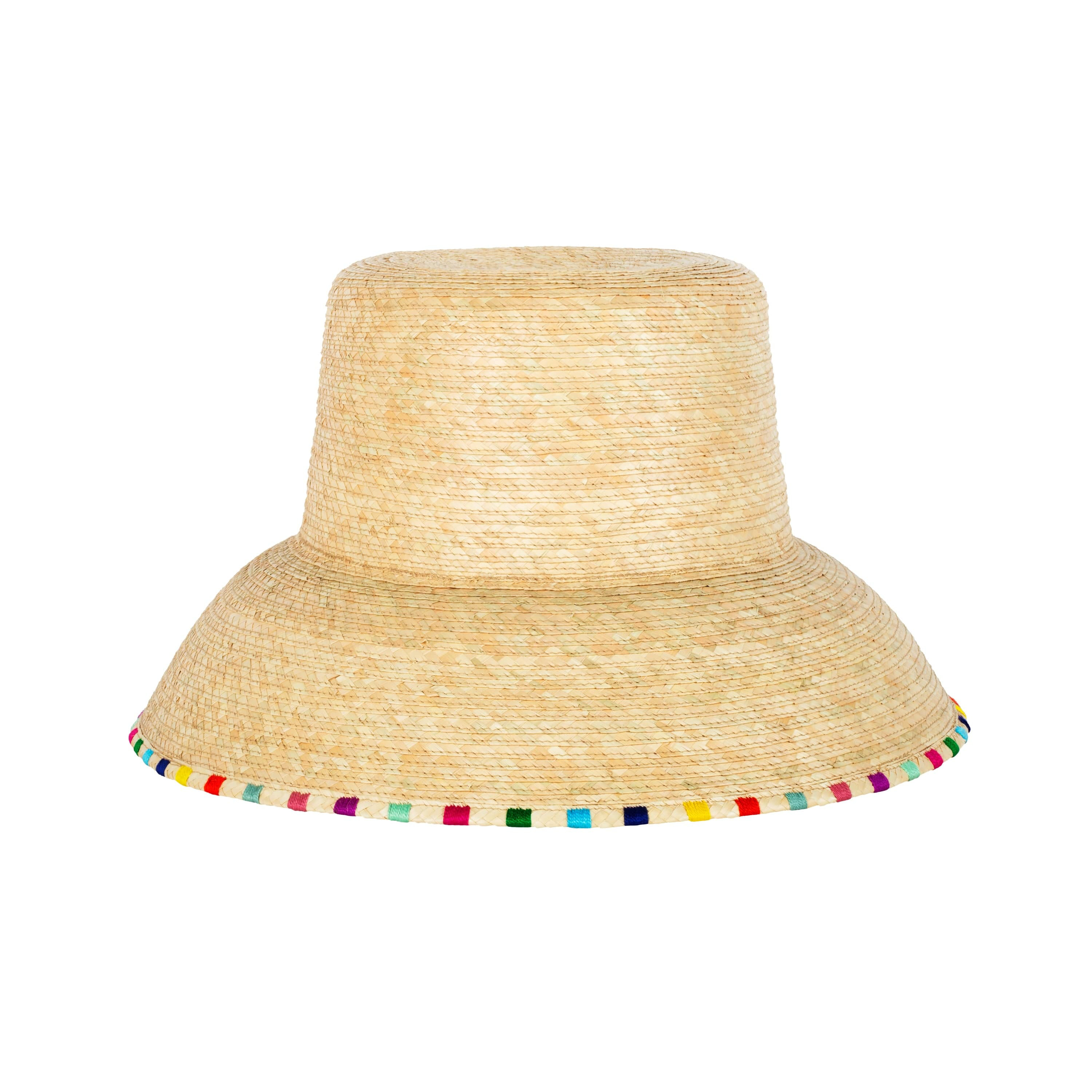 Sunshine Tienda Roselia Palm Straw Bucket Hat