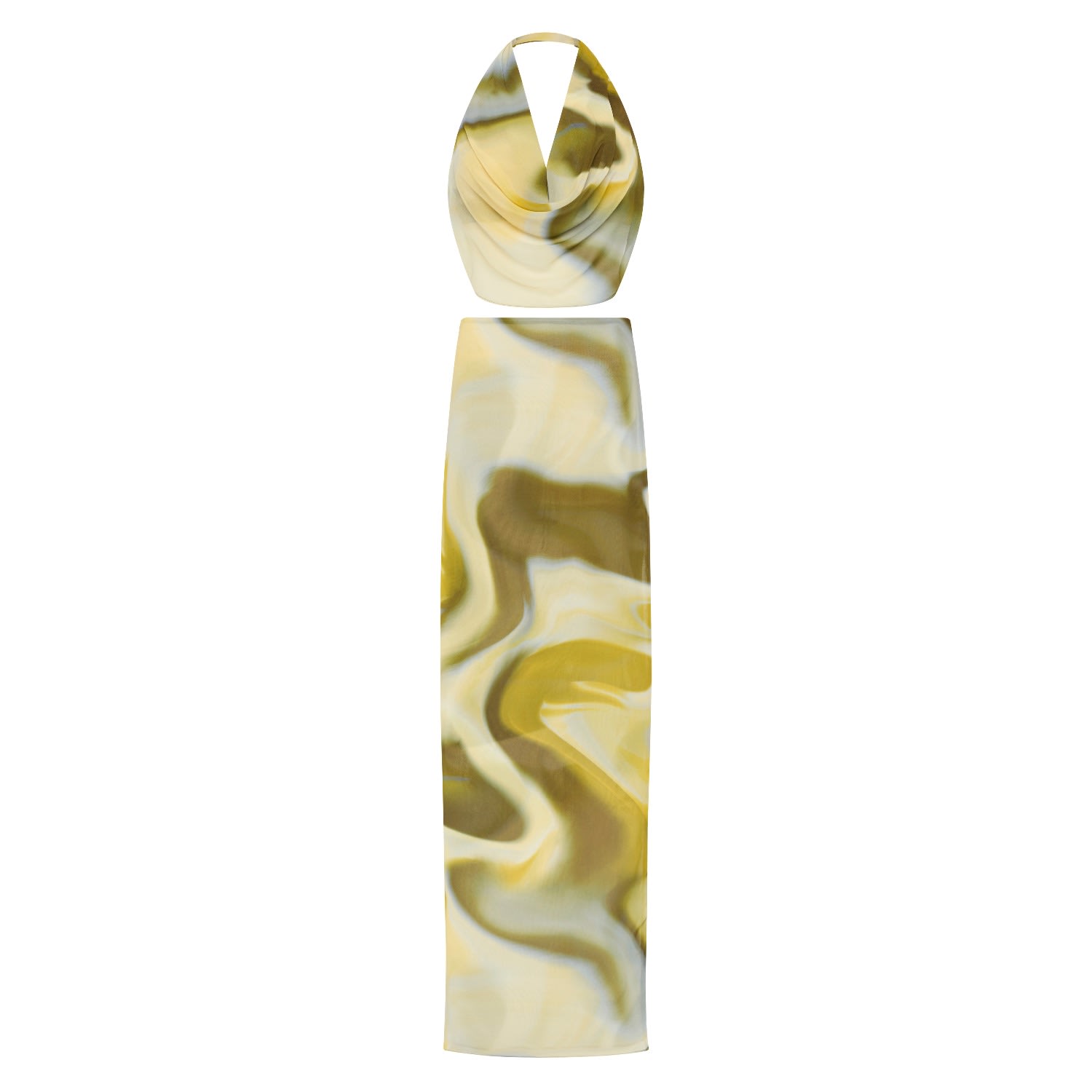 Lexi Green Clio Set - Print In Green