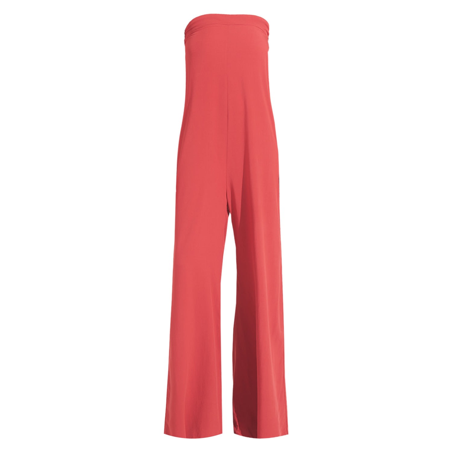 Morrato Bali Women's Red Clay Long Jumpsuit Cocoa Cherry In Red