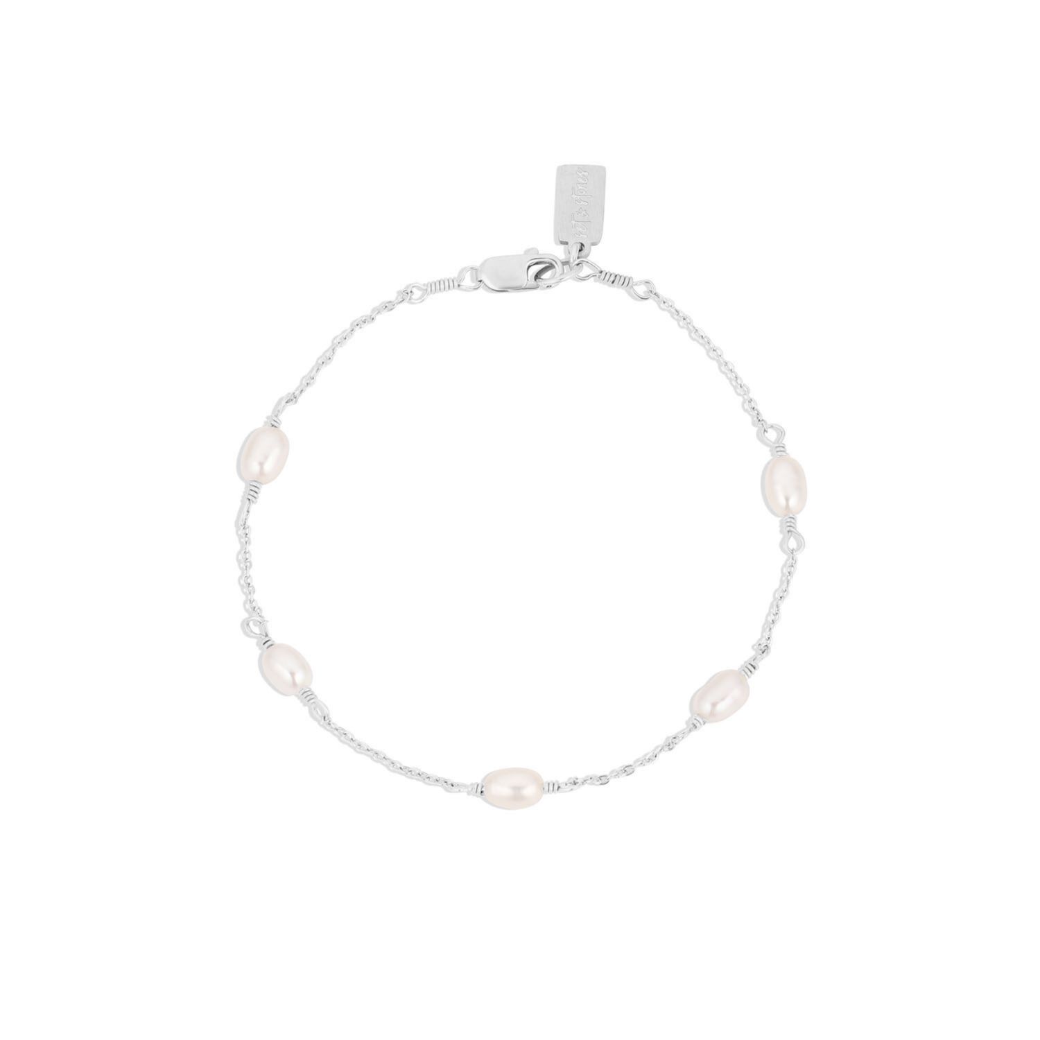 Set & Stones Women's White / Silver Madeline Bracelet - Silver In Silver