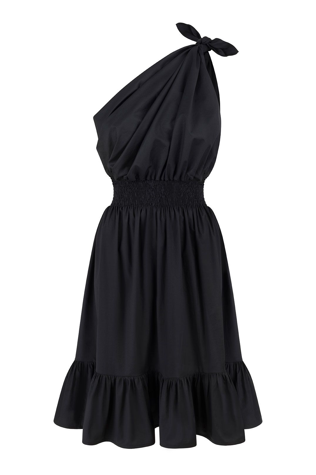 Women’s Demi Midi Dress - Black Extra Small Monica Nera