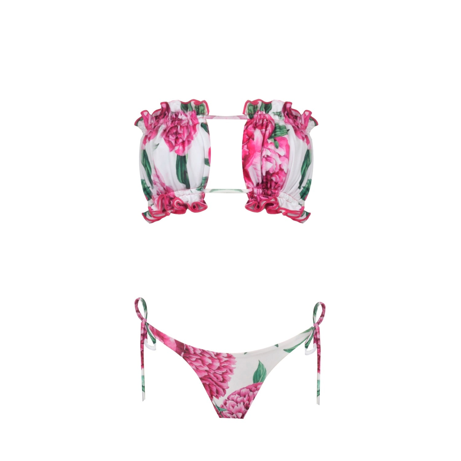Nur Karaata Women's Pink / Purple Sun Bikini Set In Pink/purple