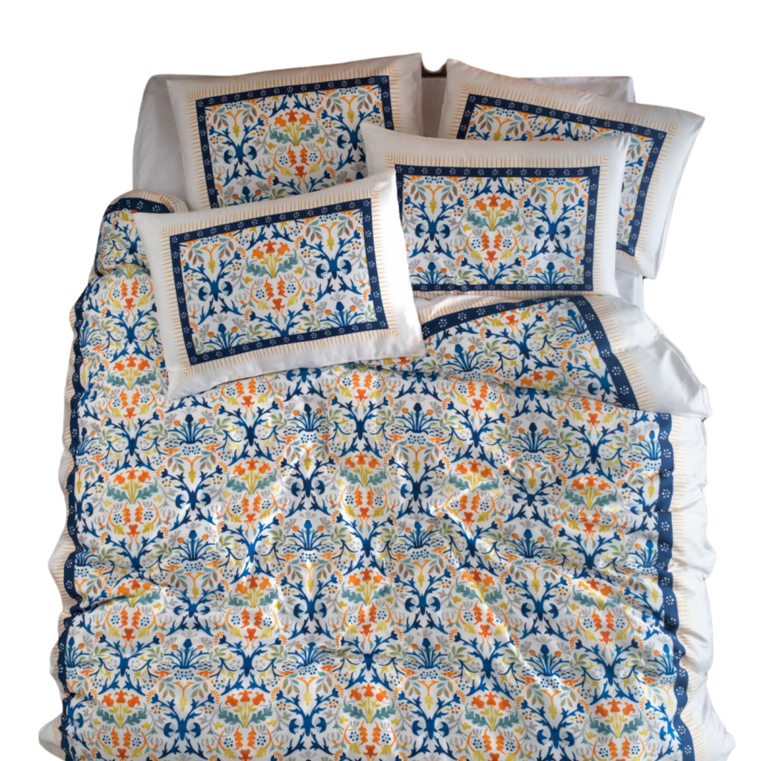Chérx Mesopotamia Cotton Satin Duvet Cover Set