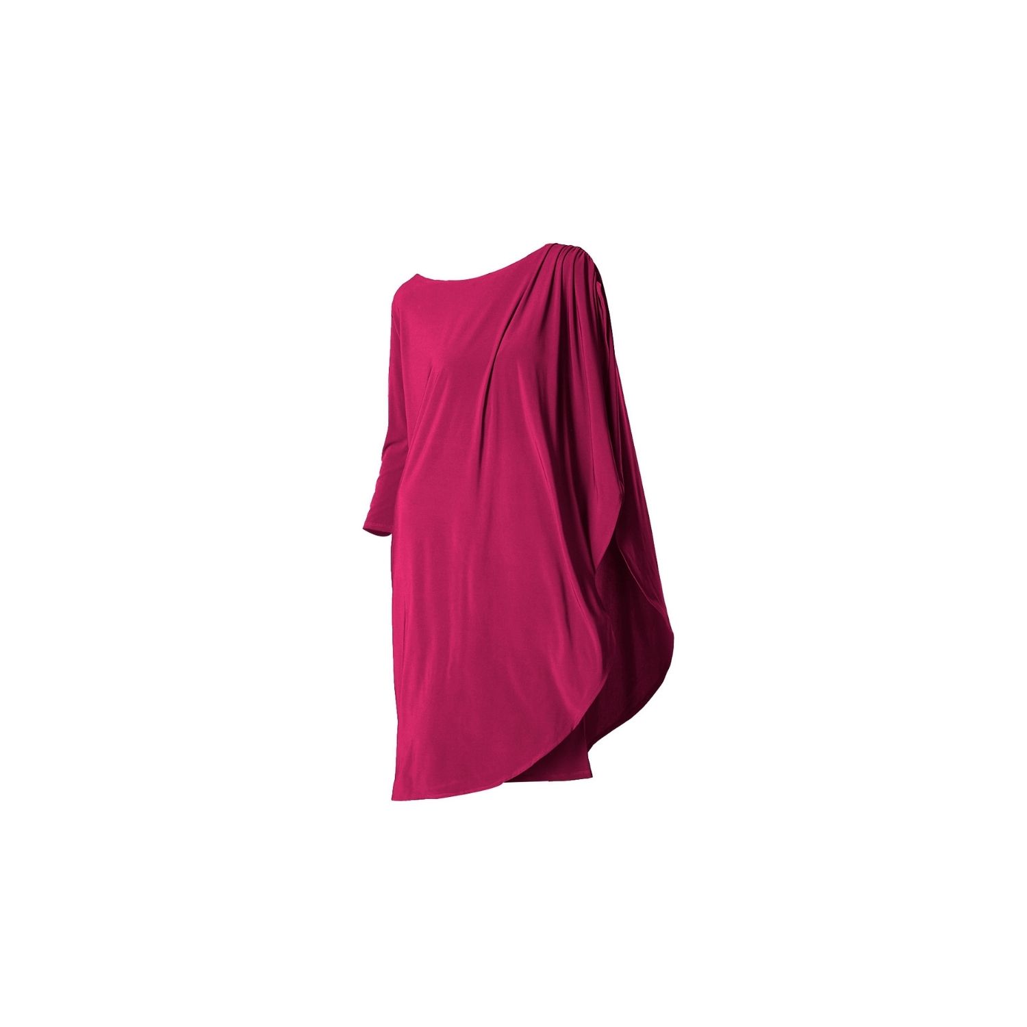 Ceylan Bcn Pink / Purple Lady Midi Dress Orchid In Pink/purple