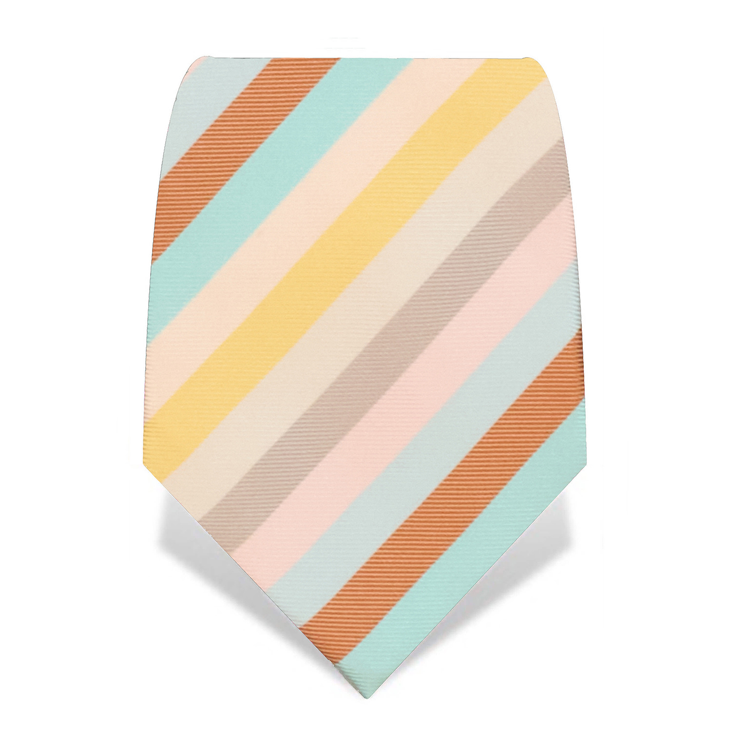 Gresham Blake Men's Candy Stripe Tie In Black